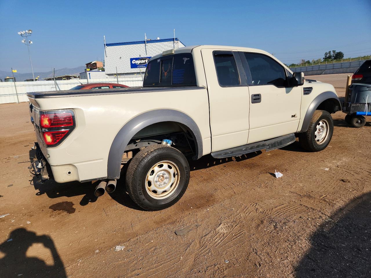 2014 Ford F150 Svt Raptor White vin: 1FTFX1R61EFB58886