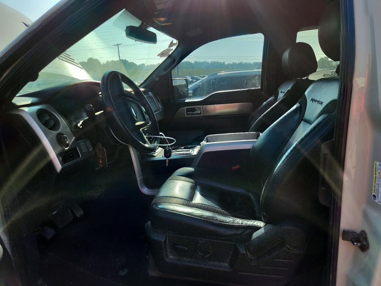 2014 Ford F150 Svt Raptor White vin: 1FTFX1R61EFB58886