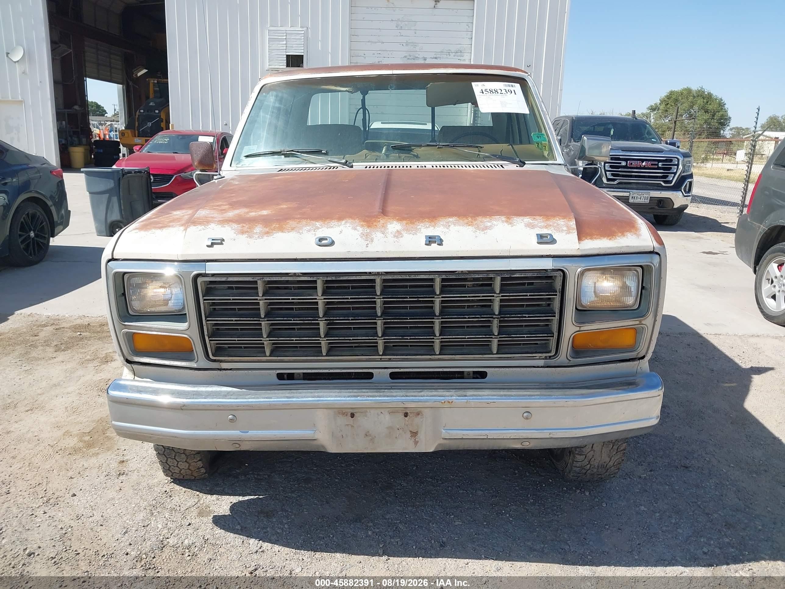 1981 Ford F250   Tan vin: 1FTFX25G5BKA05094
