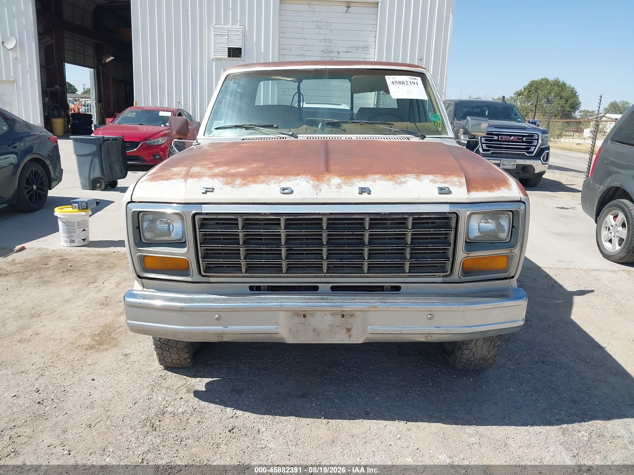 1981 Ford F250   Tan vin: 1FTFX25G5BKA05094