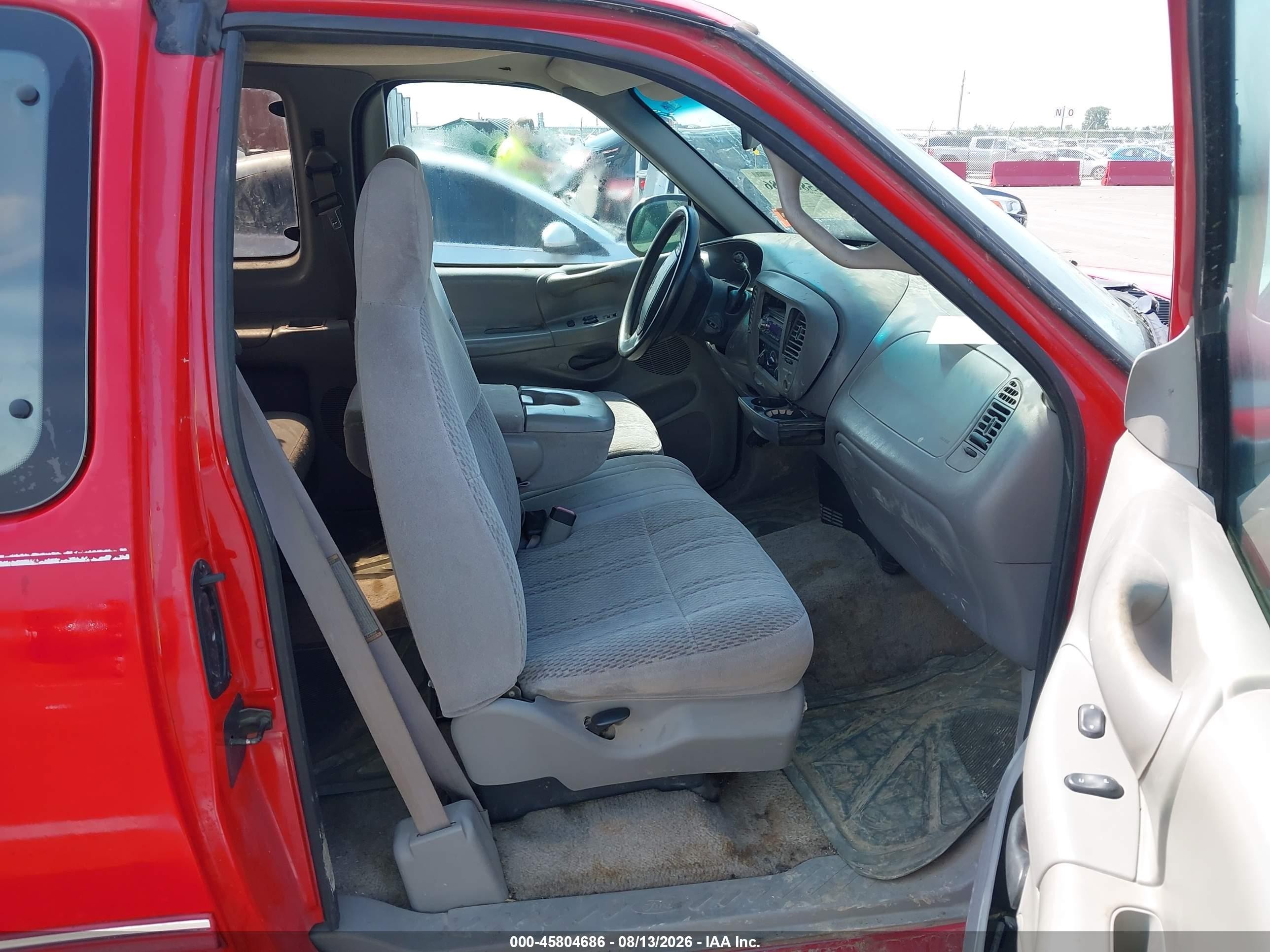 1997 Ford F-250 Lariat/standard/xl/xlt Red vin: 1FTFX27L1VKC15111