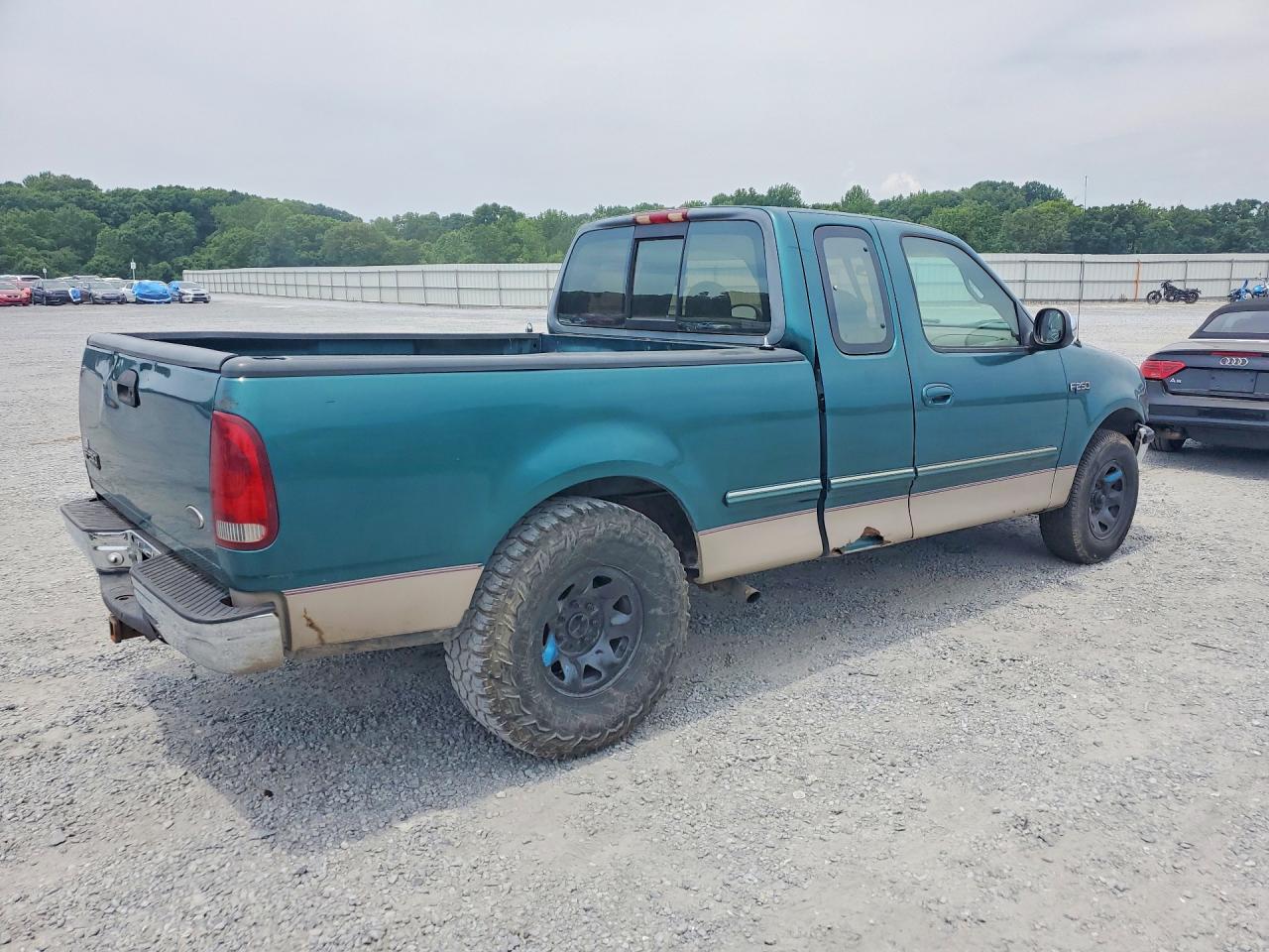 1997 Ford F250 Green vin: 1FTFX27L8VNB25081