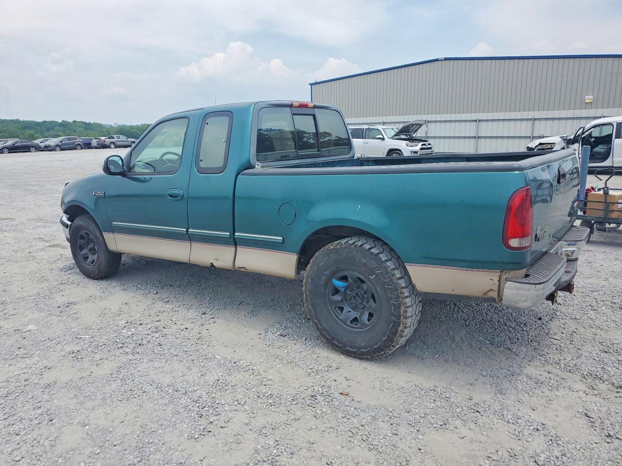 1997 Ford F250 Green vin: 1FTFX27L8VNB25081