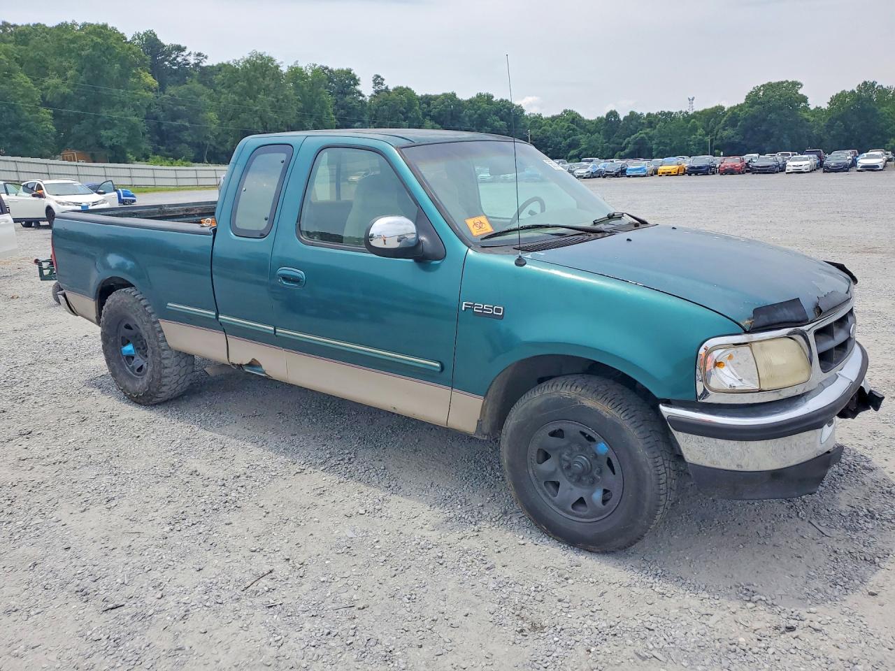 1997 Ford F250 Green vin: 1FTFX27L8VNB25081
