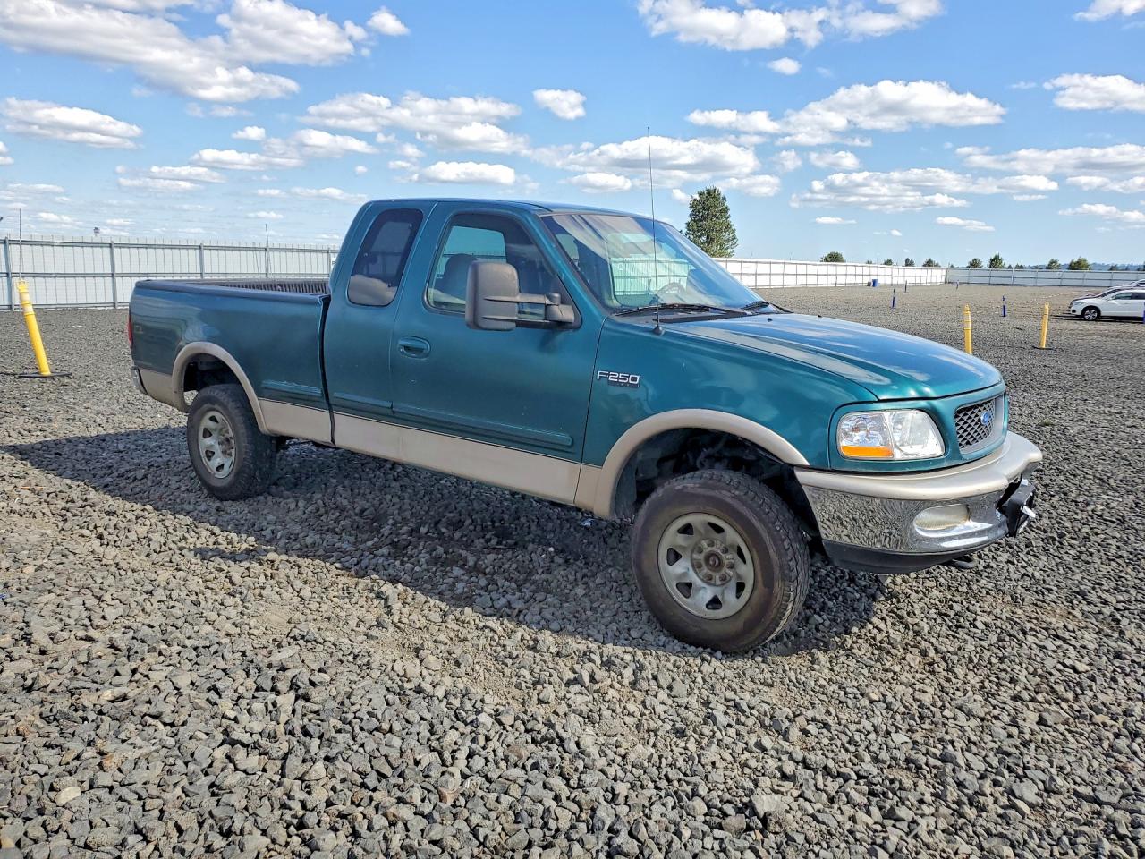1997 Ford F250 Green vin: 1FTFX28L1VKC80149