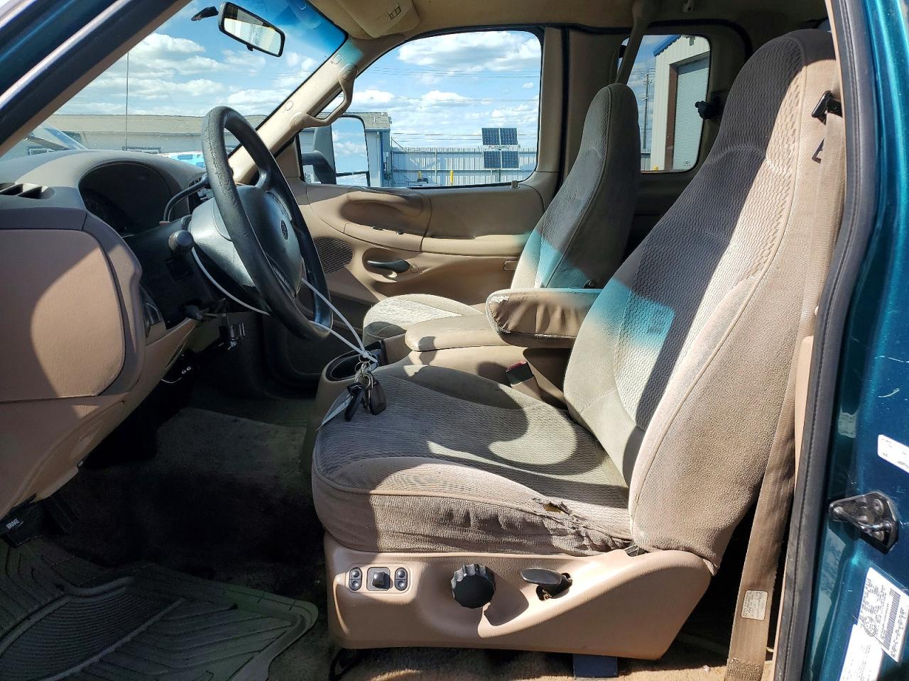 1997 Ford F250 Green vin: 1FTFX28L1VKC80149