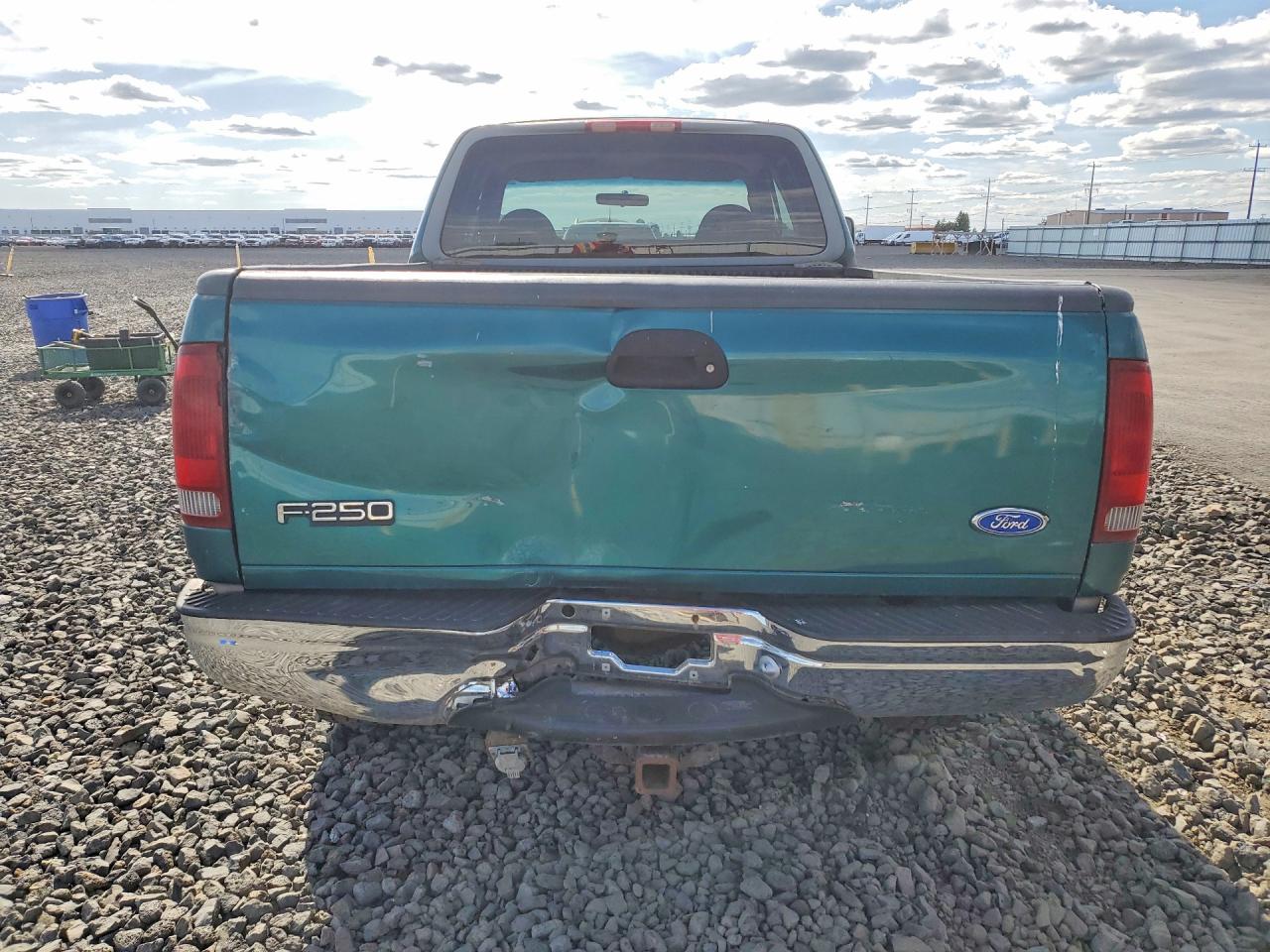 1997 Ford F250 Green vin: 1FTFX28L1VKC80149