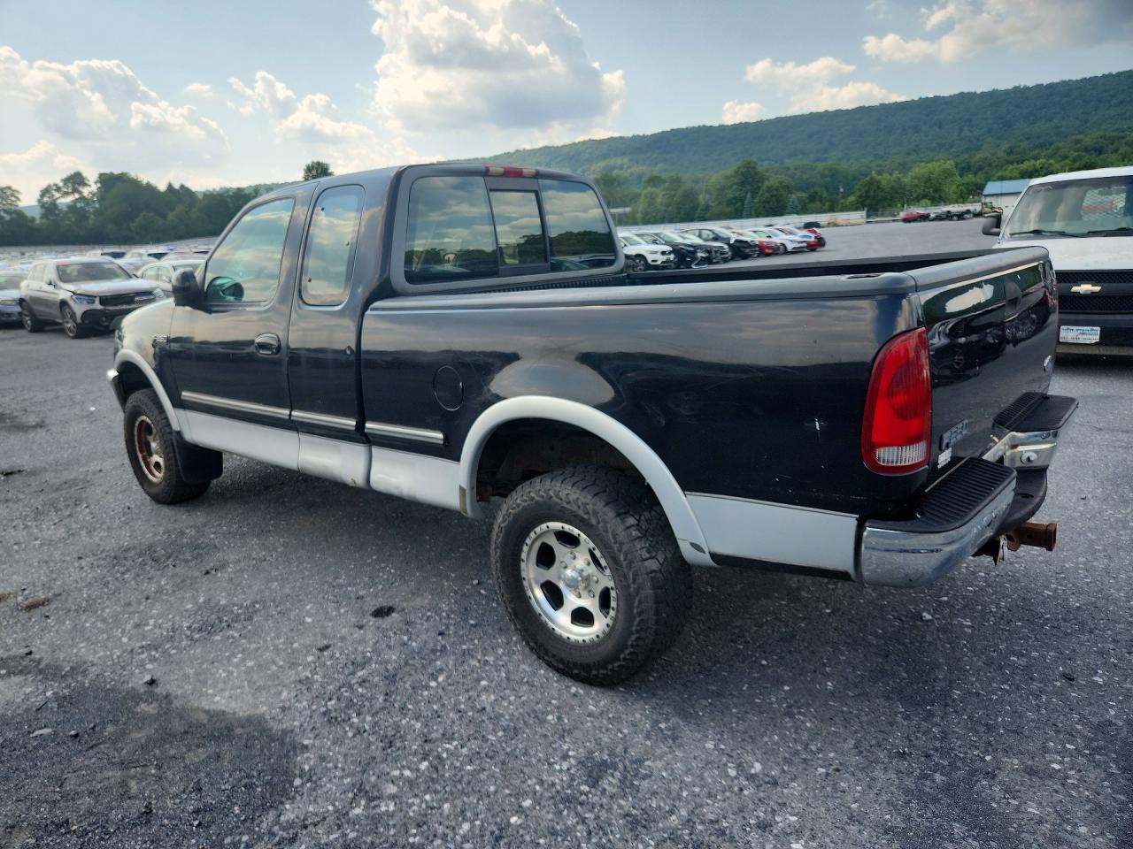 1997 Ford F250 Black vin: 1FTFX28L2VNB56258