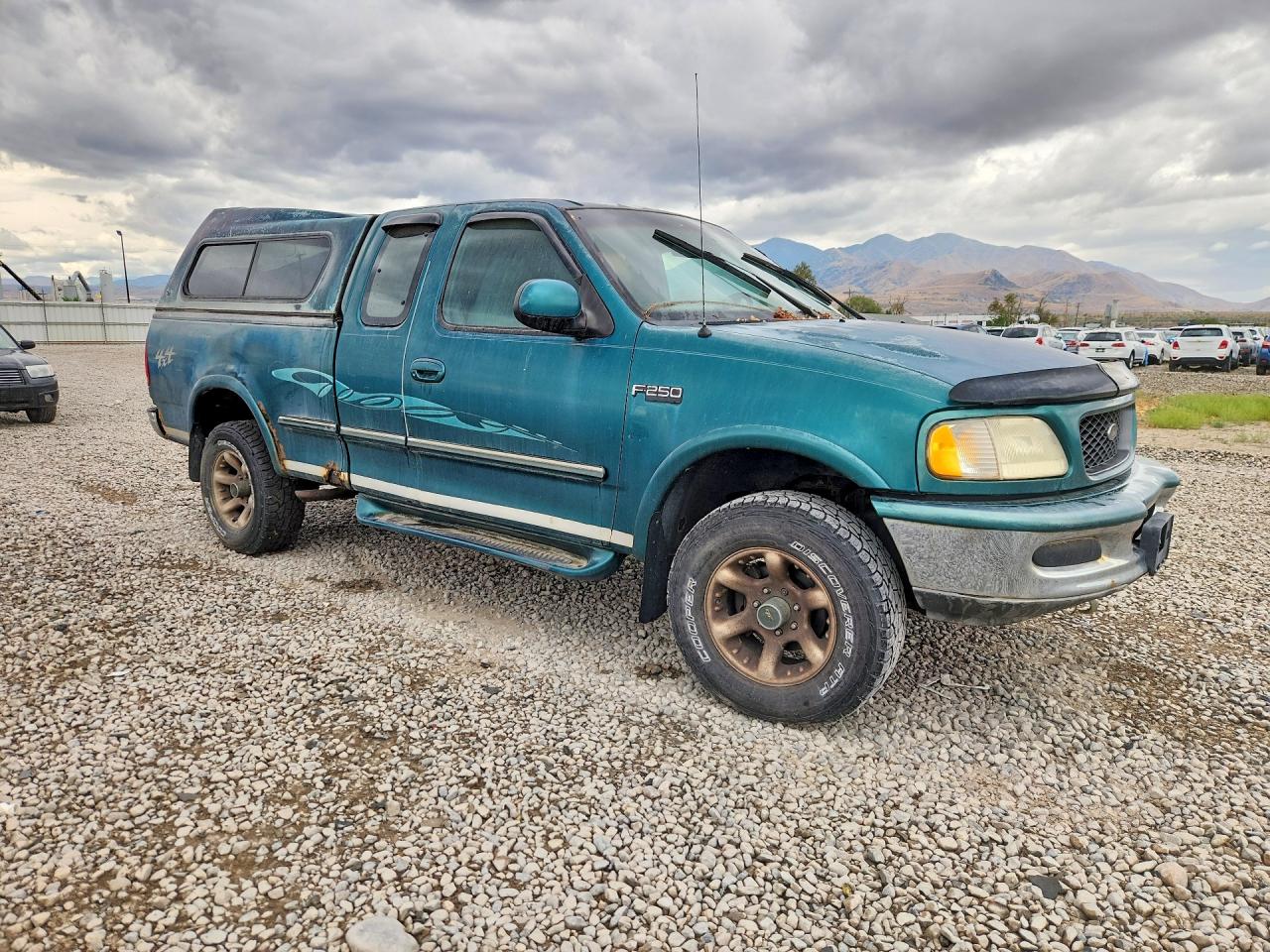 1997 Ford F250 Зеленый vin: 1FTFX28L6VKC43324