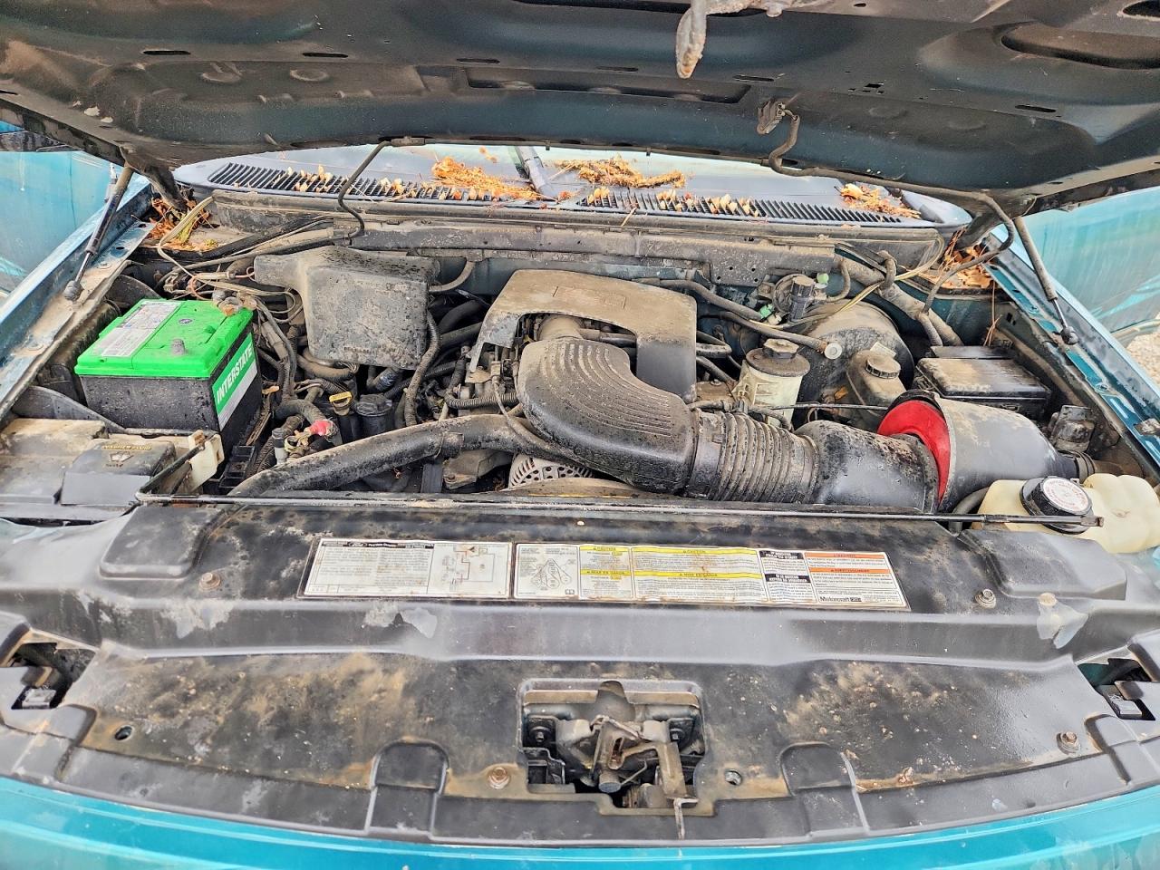 1997 Ford F250 Зеленый vin: 1FTFX28L6VKC43324