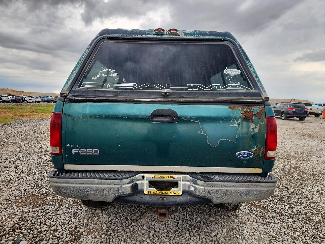 1997 Ford F250 Зеленый vin: 1FTFX28L6VKC43324