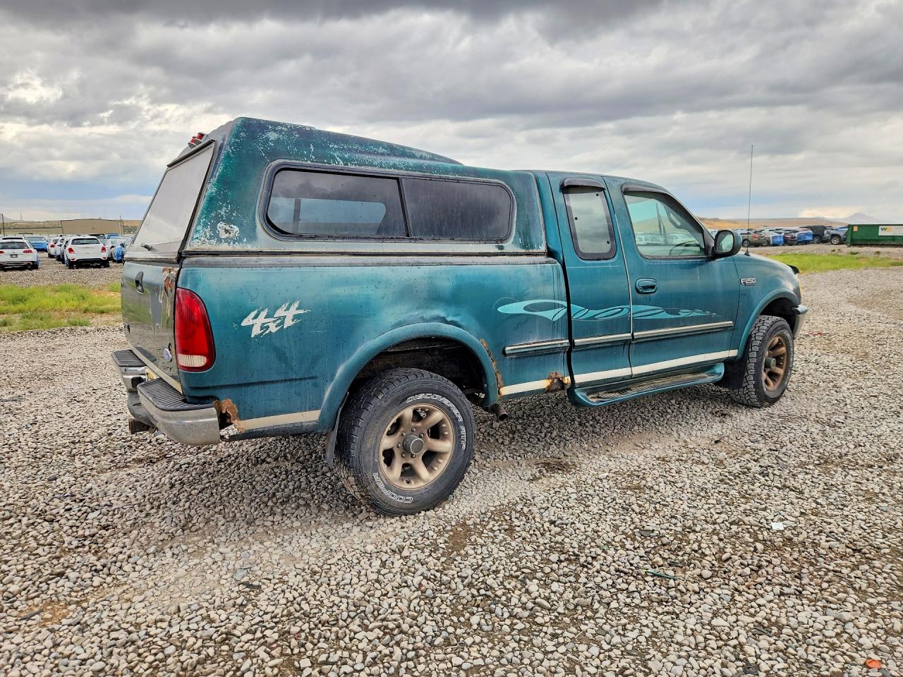 1997 Ford F250 Зеленый vin: 1FTFX28L6VKC43324