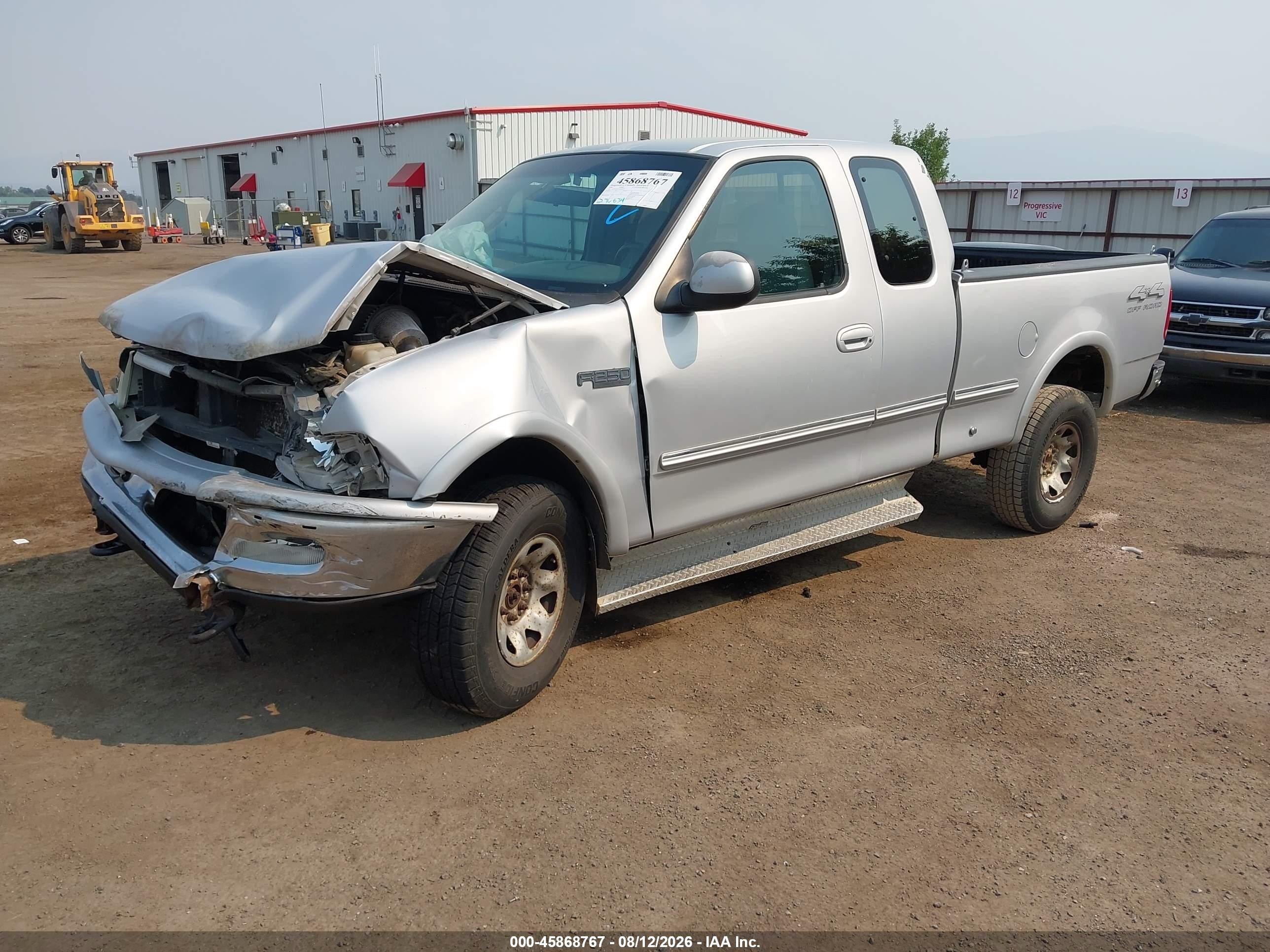 1997 Ford F-250 Standard   Silver vin: 1FTFX28W8VKD58923