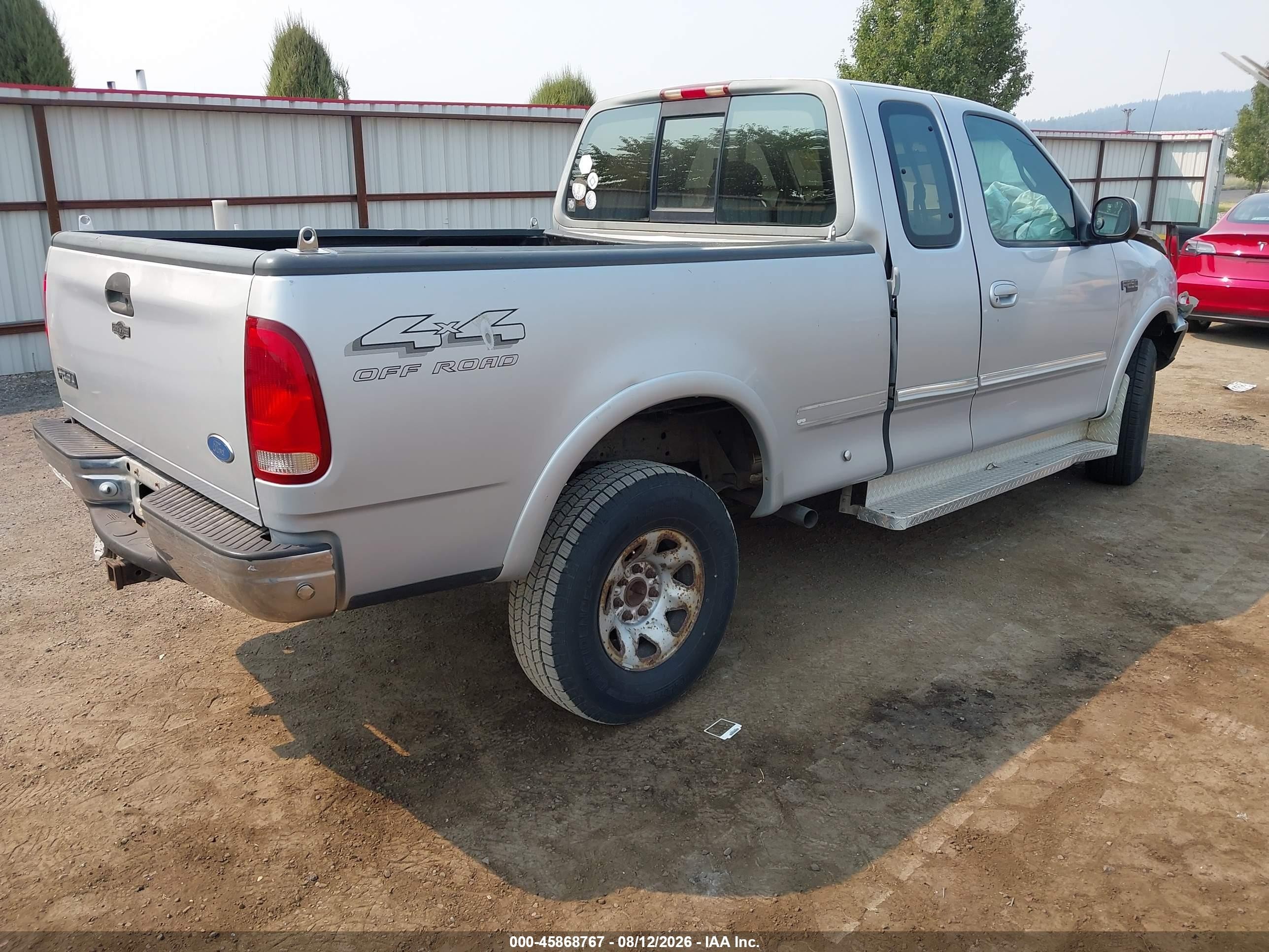 1997 Ford F-250 Standard   Silver vin: 1FTFX28W8VKD58923