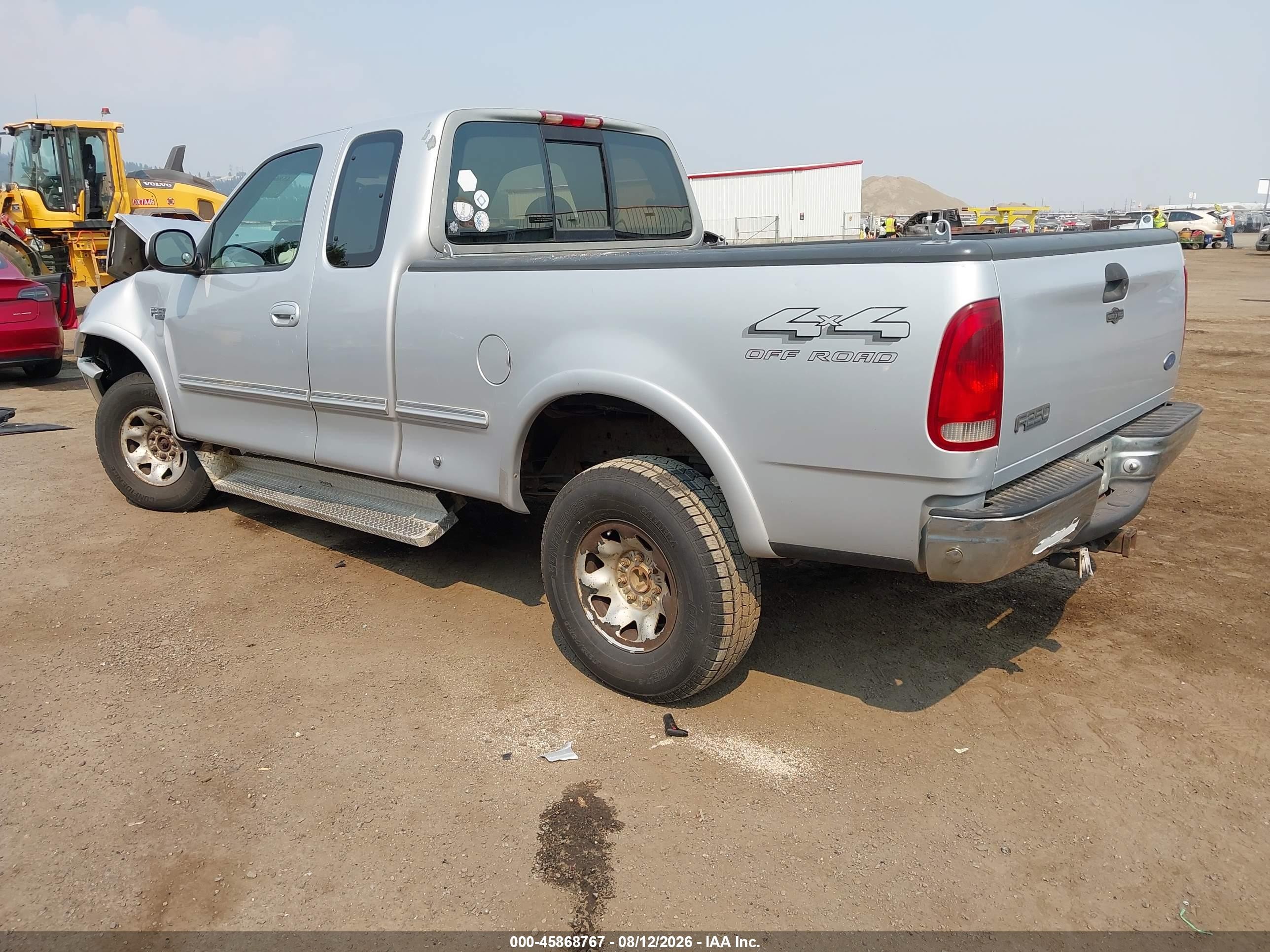 1997 Ford F-250 Standard   Silver vin: 1FTFX28W8VKD58923