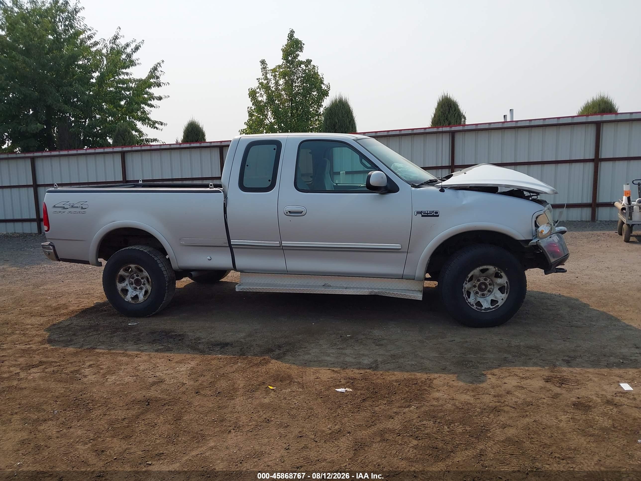 1997 Ford F-250 Standard   Silver vin: 1FTFX28W8VKD58923