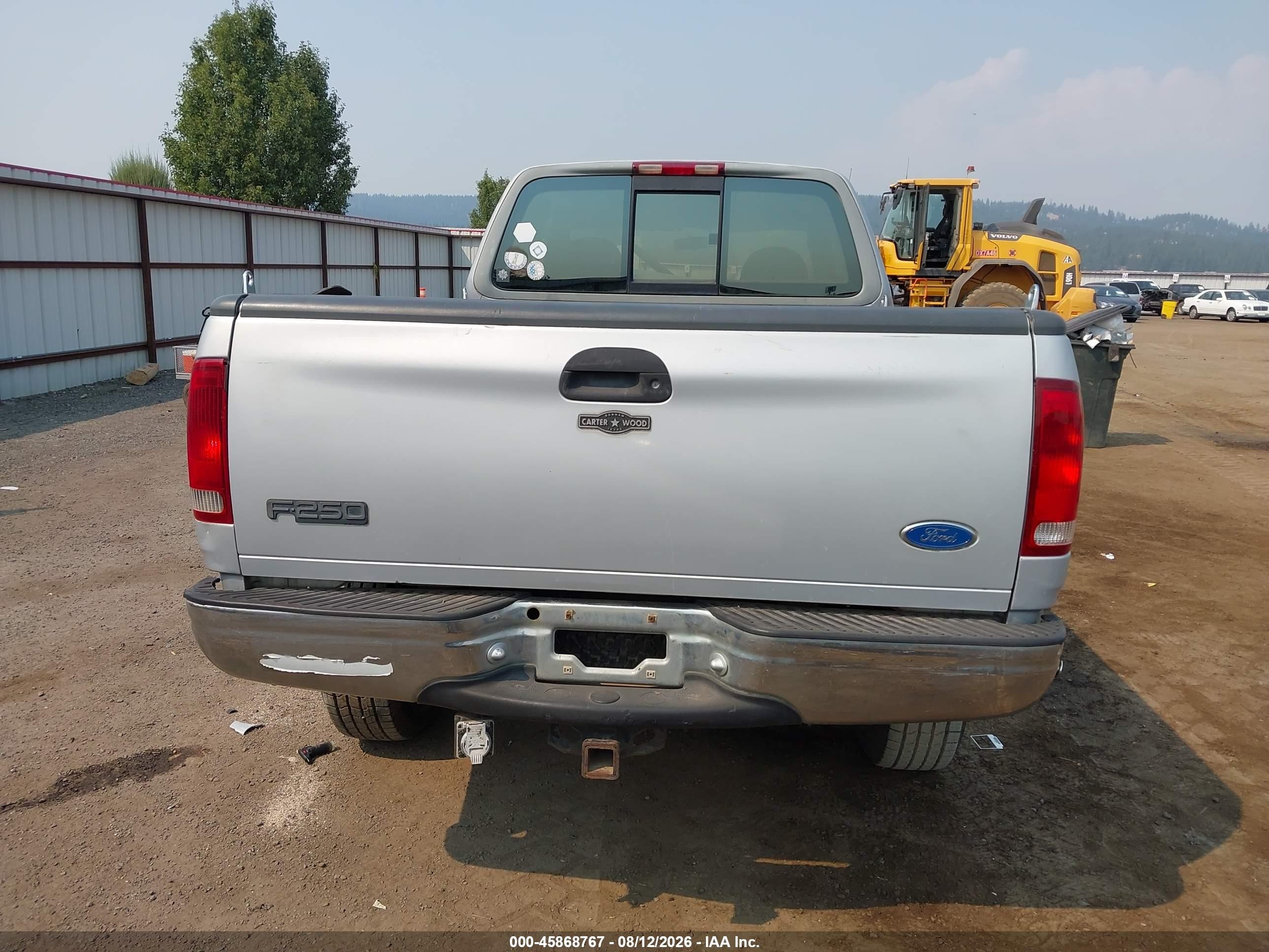 1997 Ford F-250 Standard   Silver vin: 1FTFX28W8VKD58923