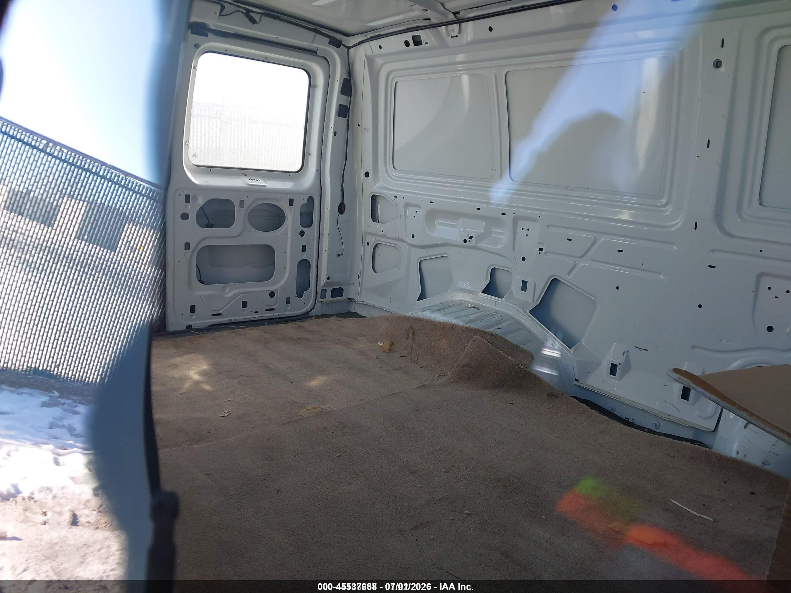 1996 Ford Econoline E250 Van Yellow vin: 1FTHE24HXTHA20097