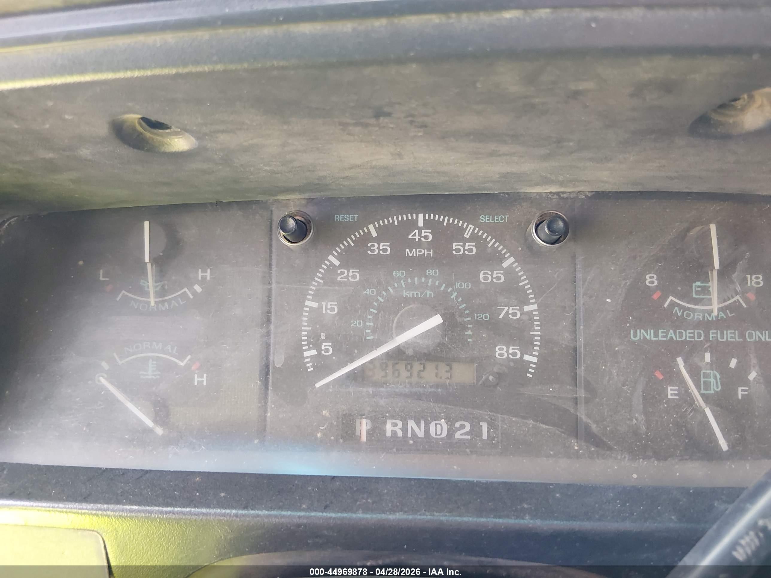 1996 Ford Econoline E250 Van White vin: 1FTHE24Y8THB43803