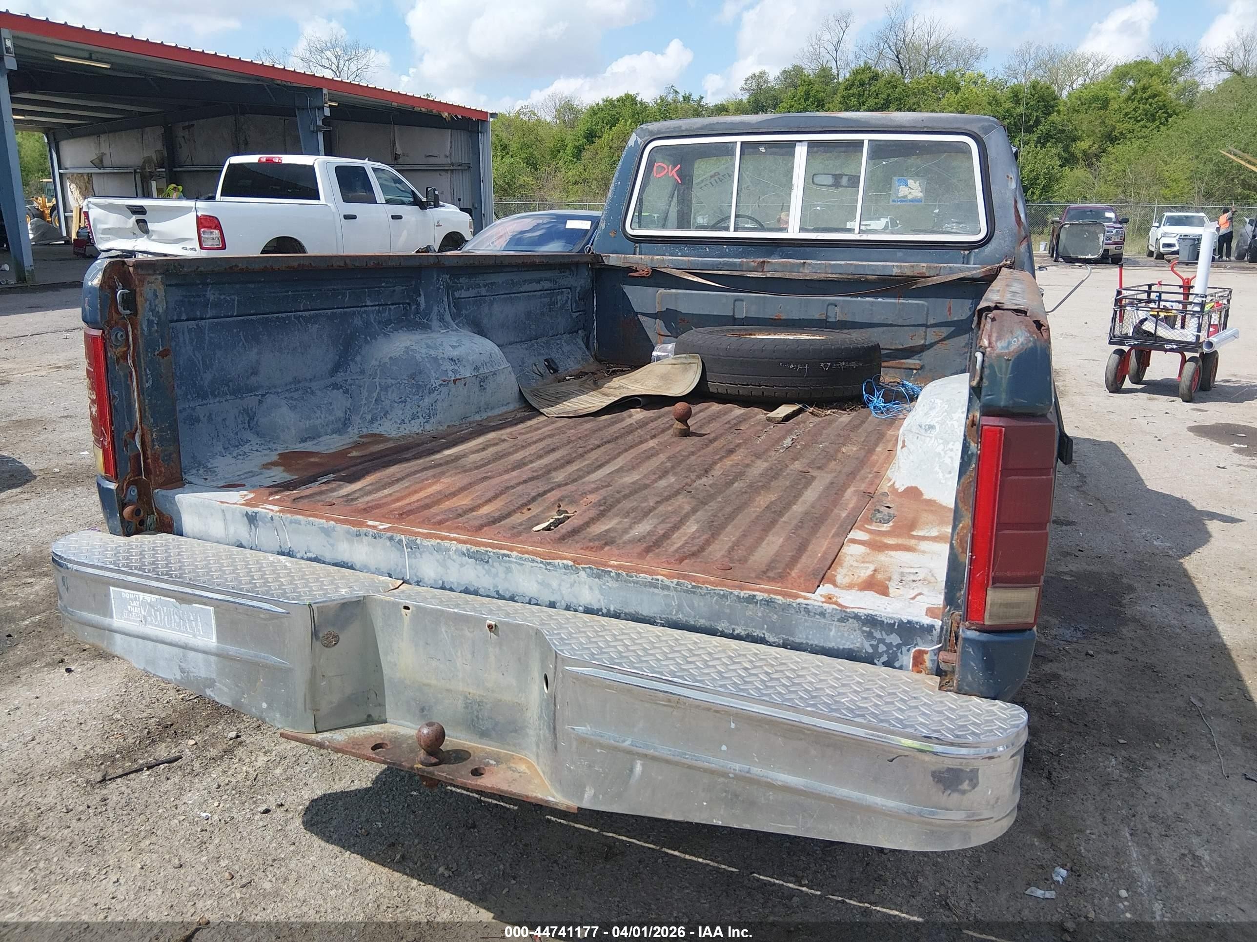 1986 Ford F250   Navy vin: 1FTHF2515GPA01032