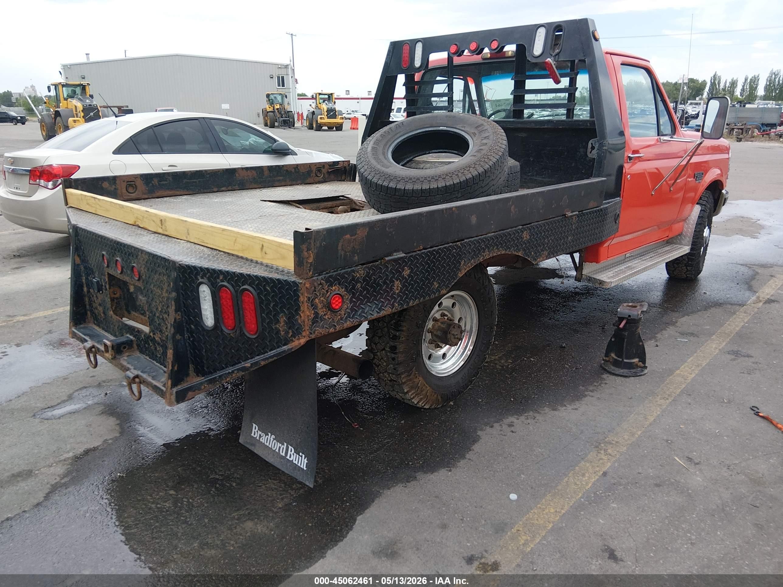 1995 Ford F250   Оранжевый vin: 1FTHF25F0SNB02897