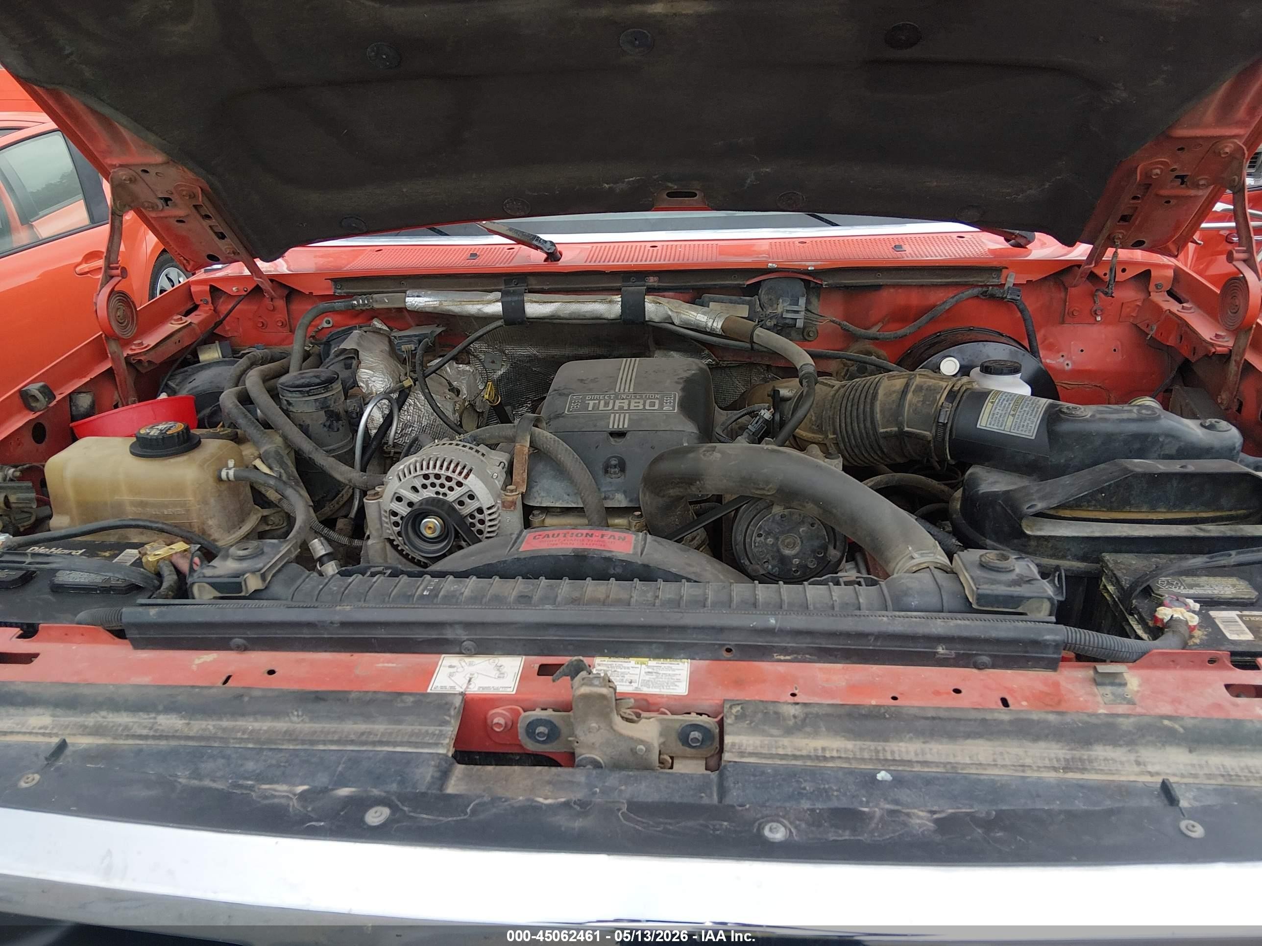 1995 Ford F250   Оранжевый vin: 1FTHF25F0SNB02897