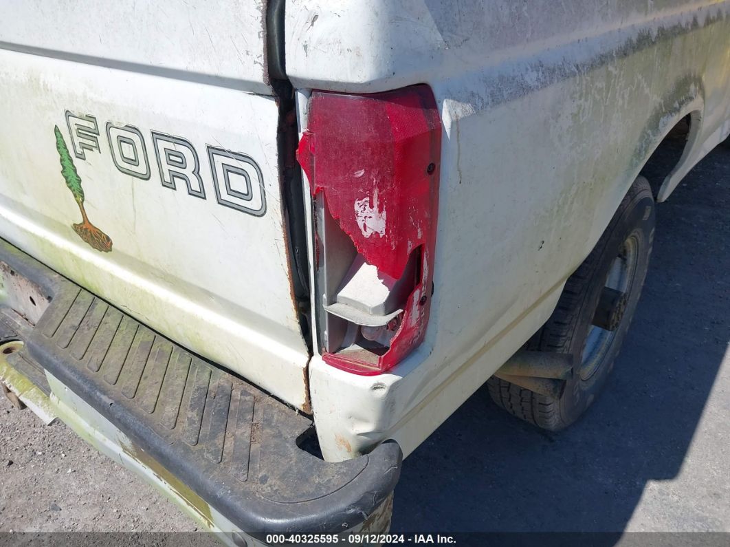 1997 Ford F-250 Xl White vin: 1FTHF25G0VEC95744