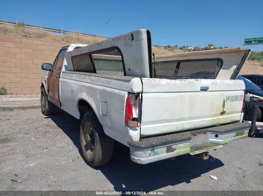 1997 Ford F-250 Xl White vin: 1FTHF25G0VEC95744