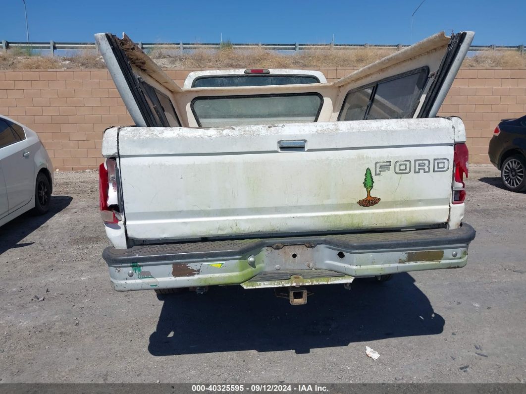 1997 Ford F-250 Xl White vin: 1FTHF25G0VEC95744