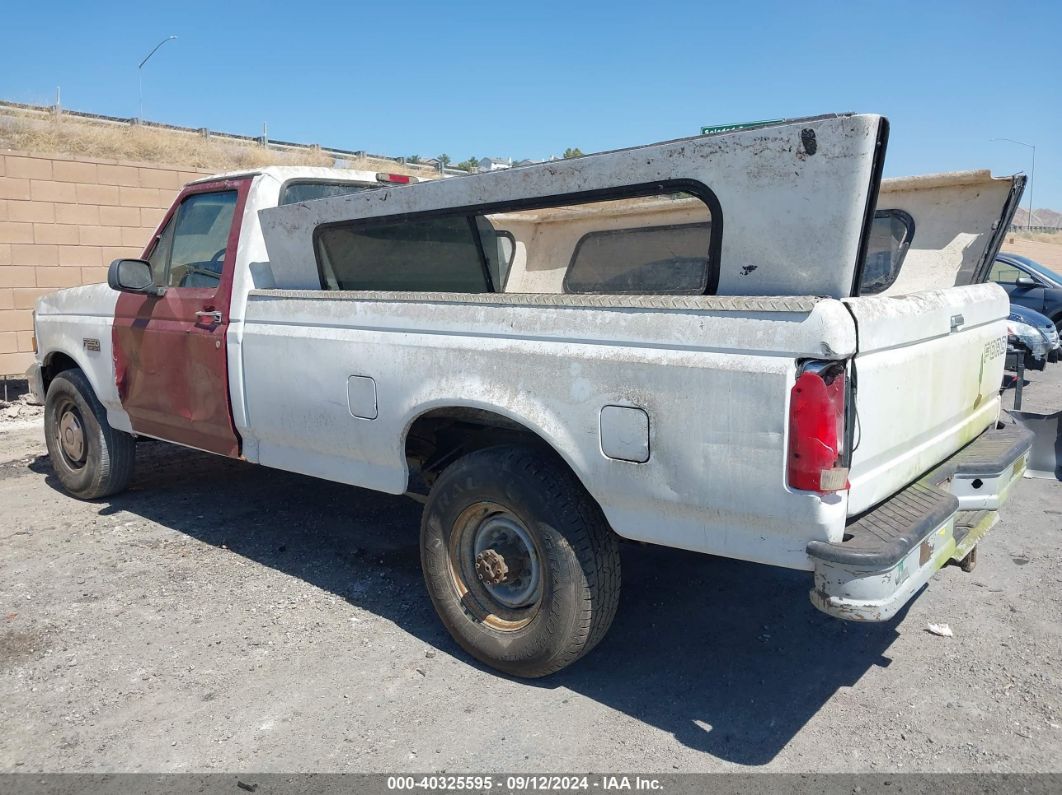1997 Ford F-250 Xl White vin: 1FTHF25G0VEC95744
