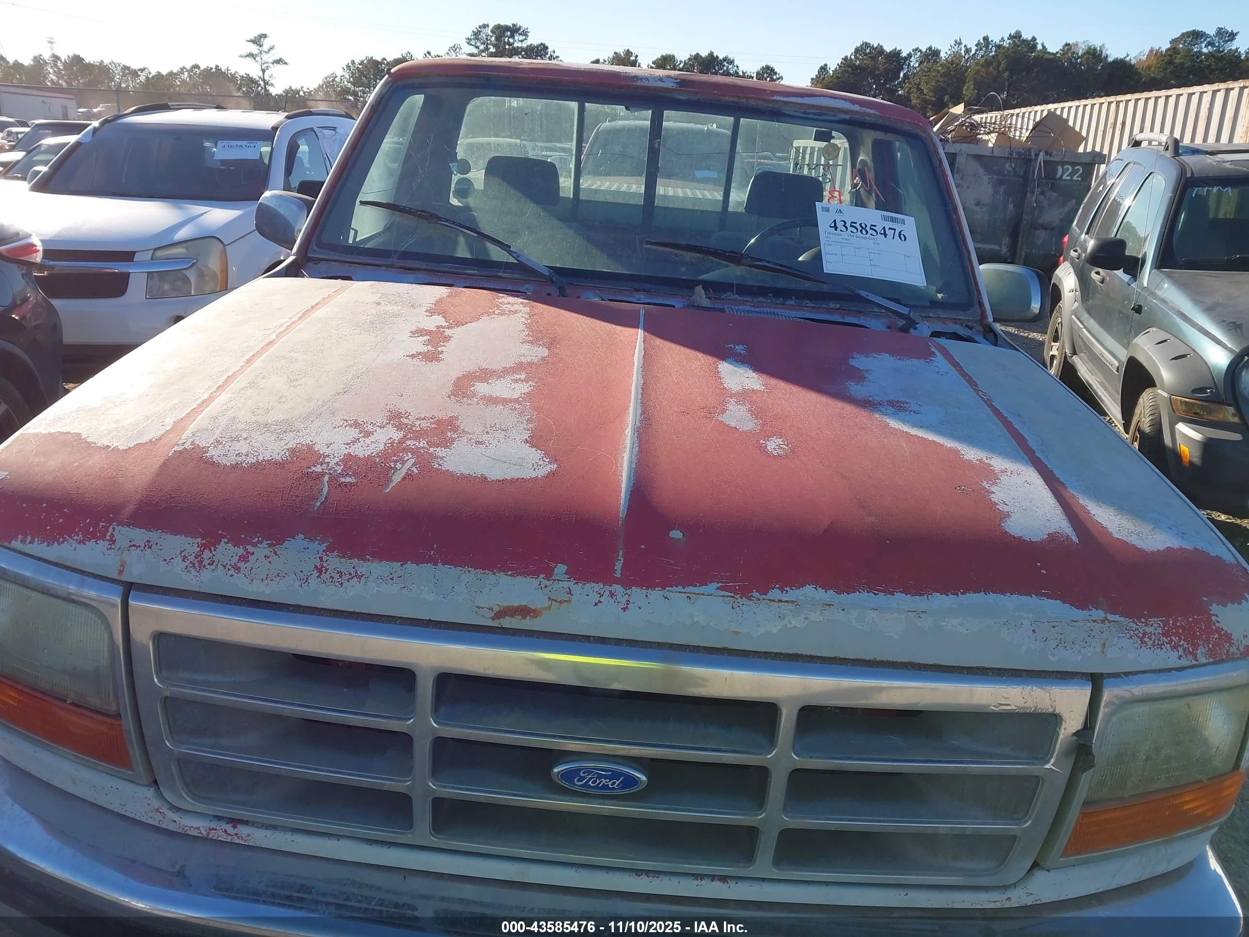1993 Ford F250   Gray vin: 1FTHF25G1PNA18779
