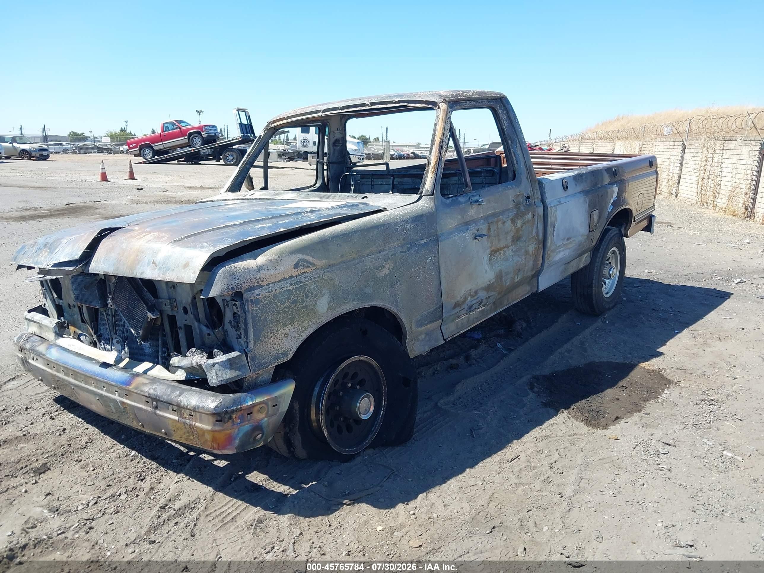 1989 Ford F250   Brown vin: 1FTHF25G7KPA03376