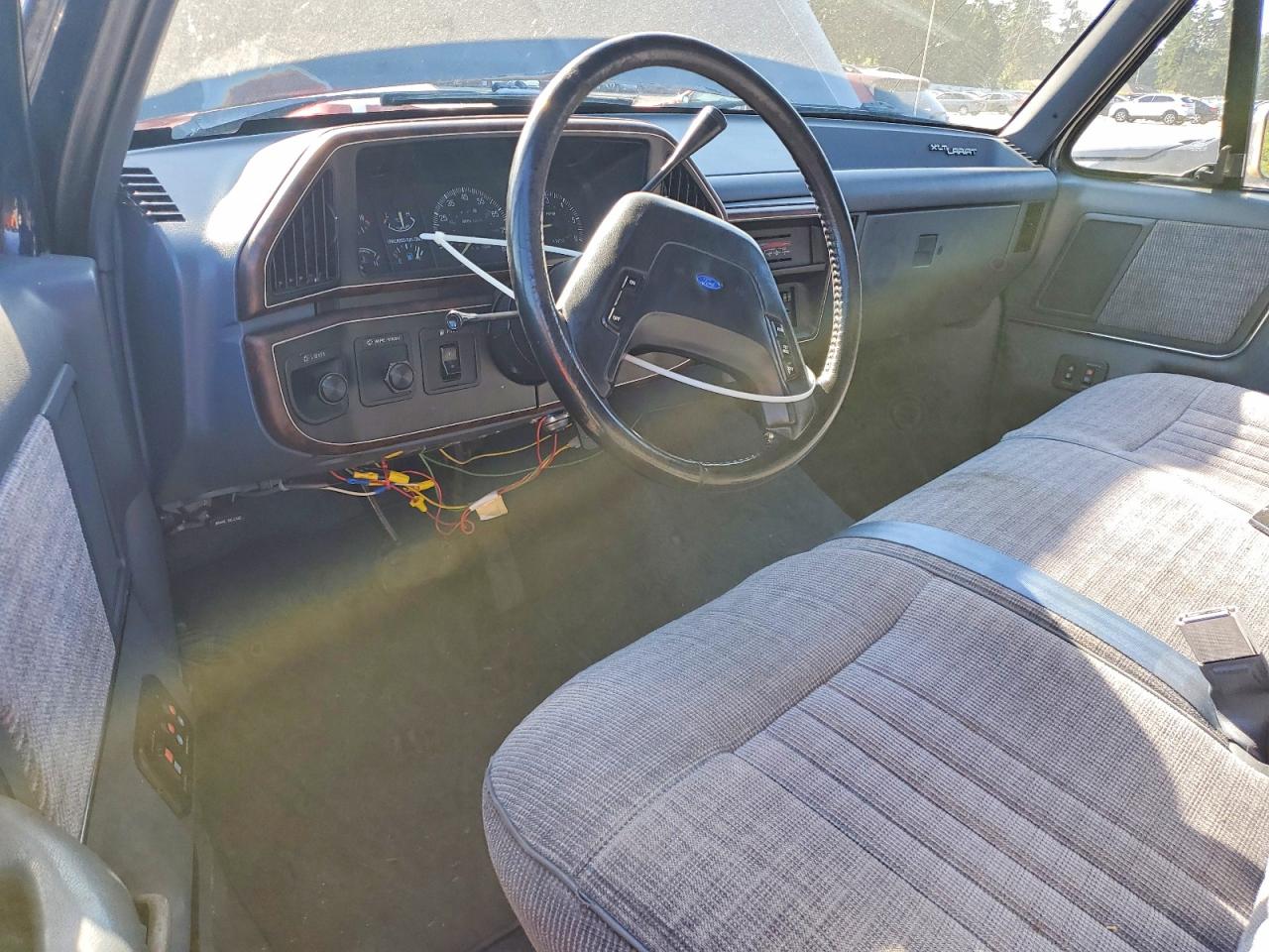 1990 Ford F250 Blue vin: 1FTHF25G8LPA07311