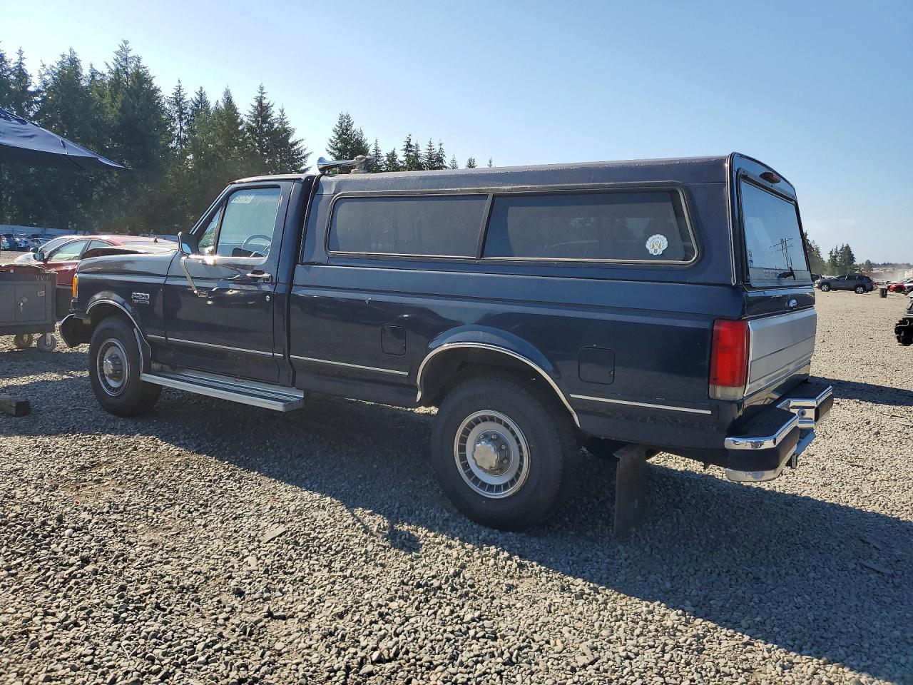 1990 Ford F250 Blue vin: 1FTHF25G8LPA07311