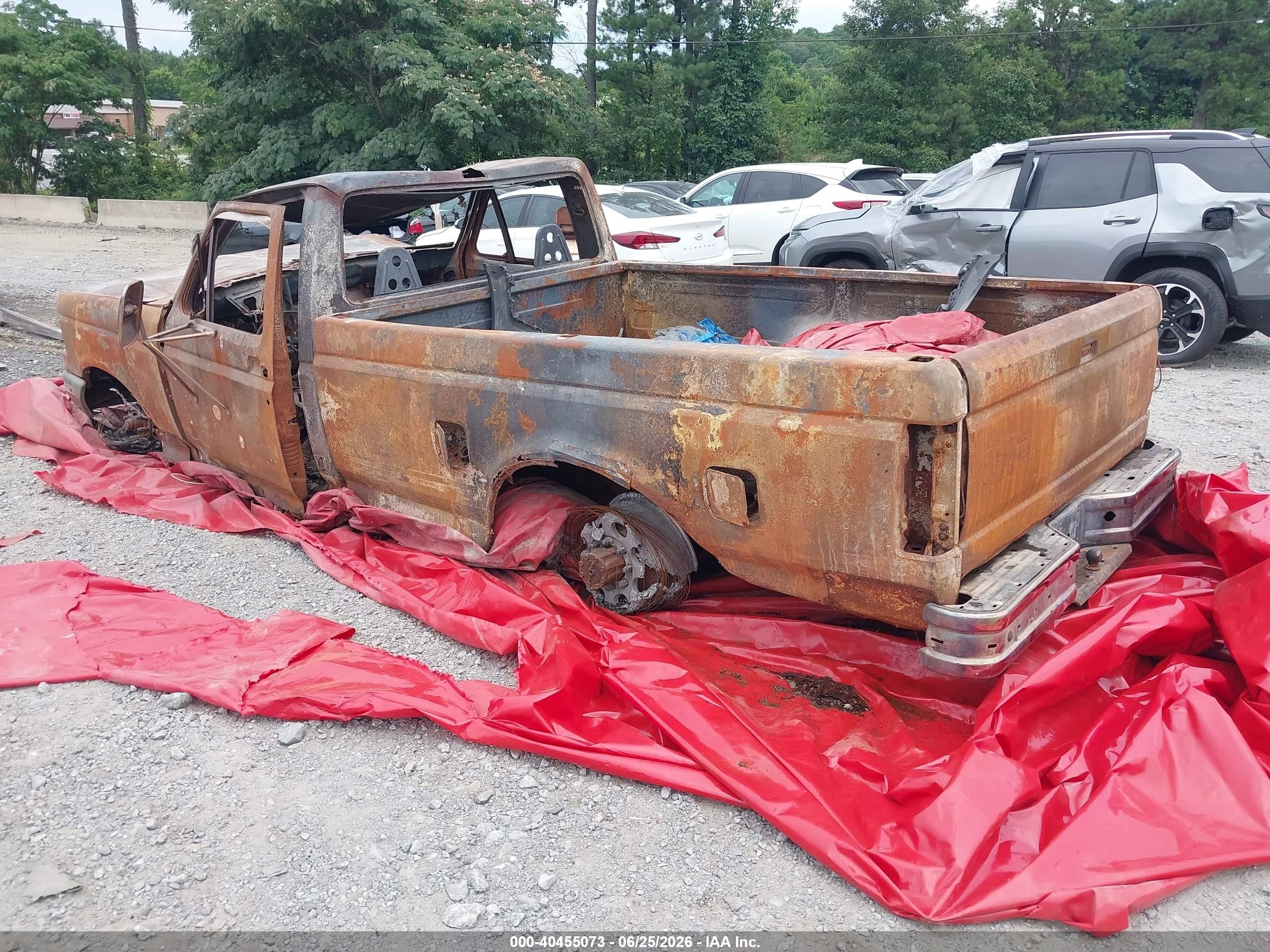 1989 Ford F250   Brown vin: 1FTHF25GXKNA37873