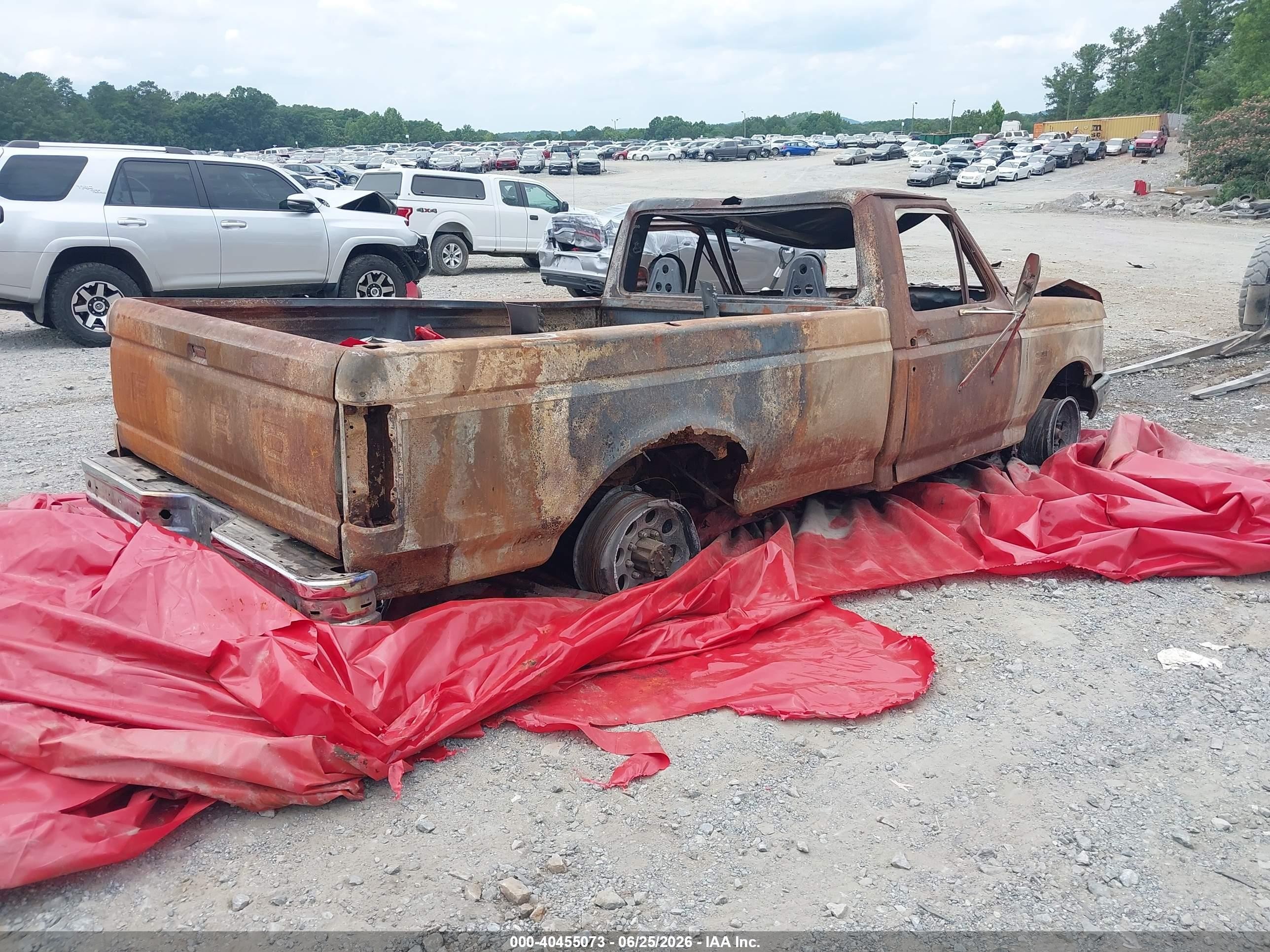 1989 Ford F250   Brown vin: 1FTHF25GXKNA37873