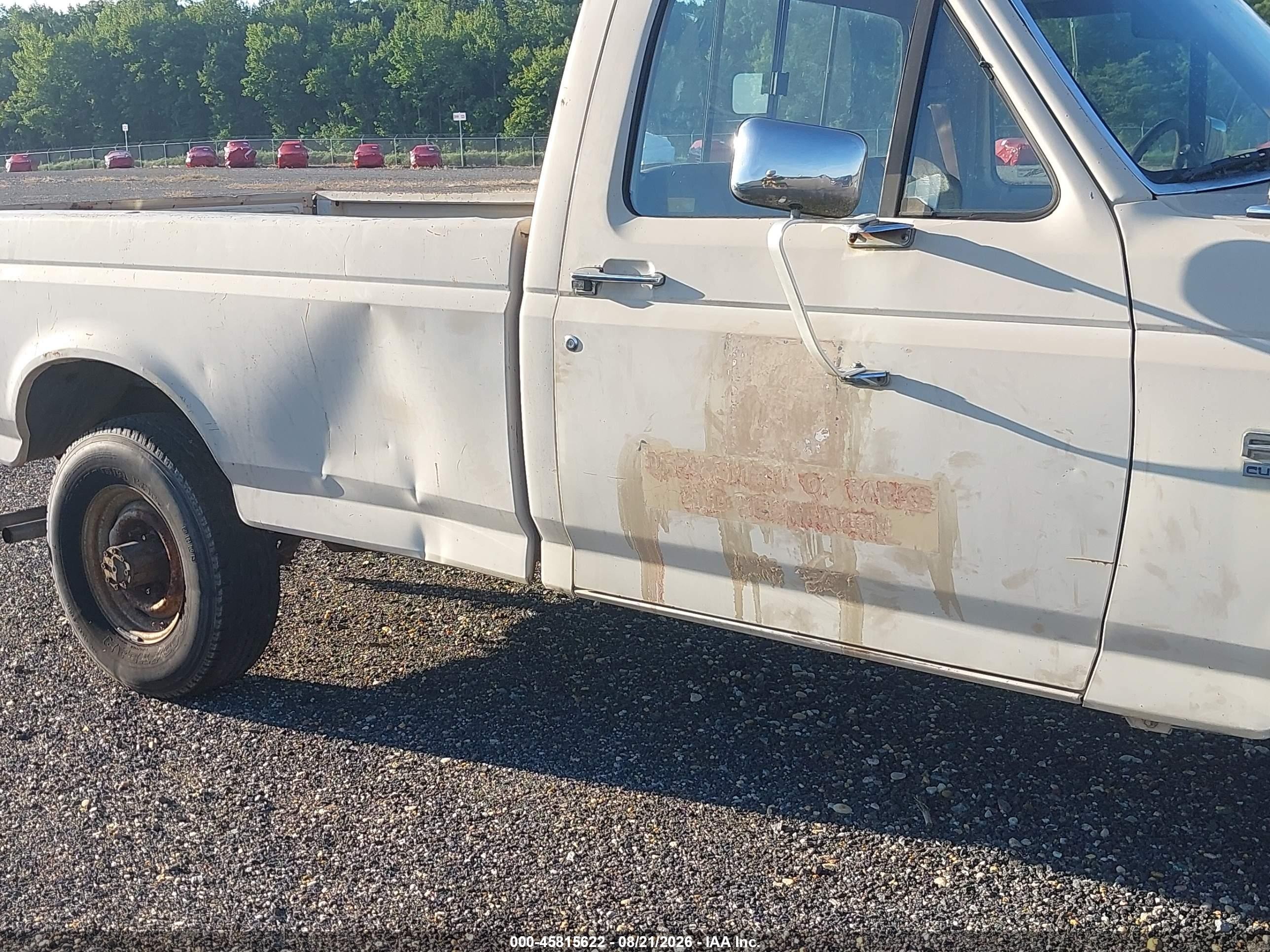 1991 Ford F250   Beige vin: 1FTHF25H3MNA47723