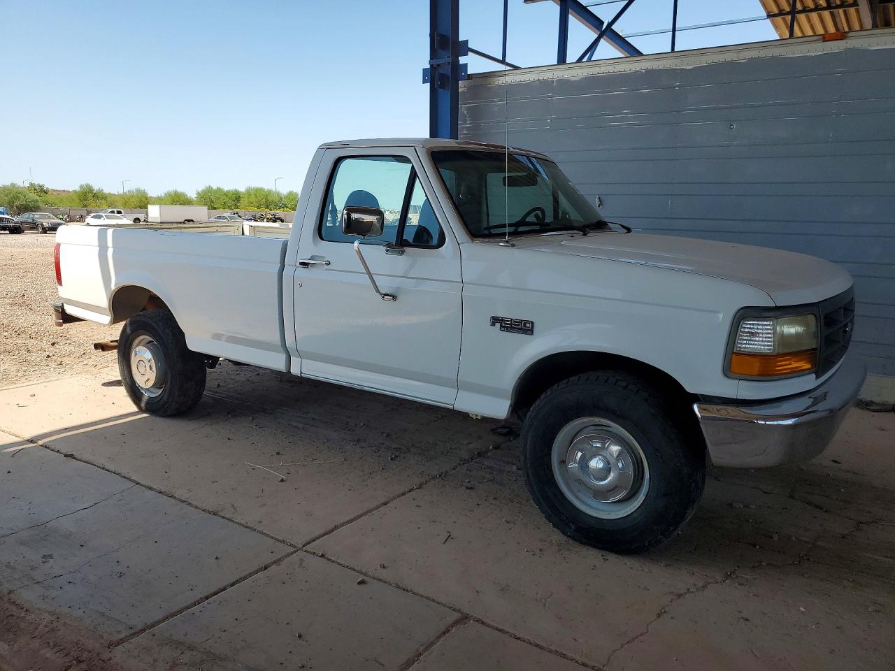 1996 Ford F250 White vin: 1FTHF25H5TEB68090
