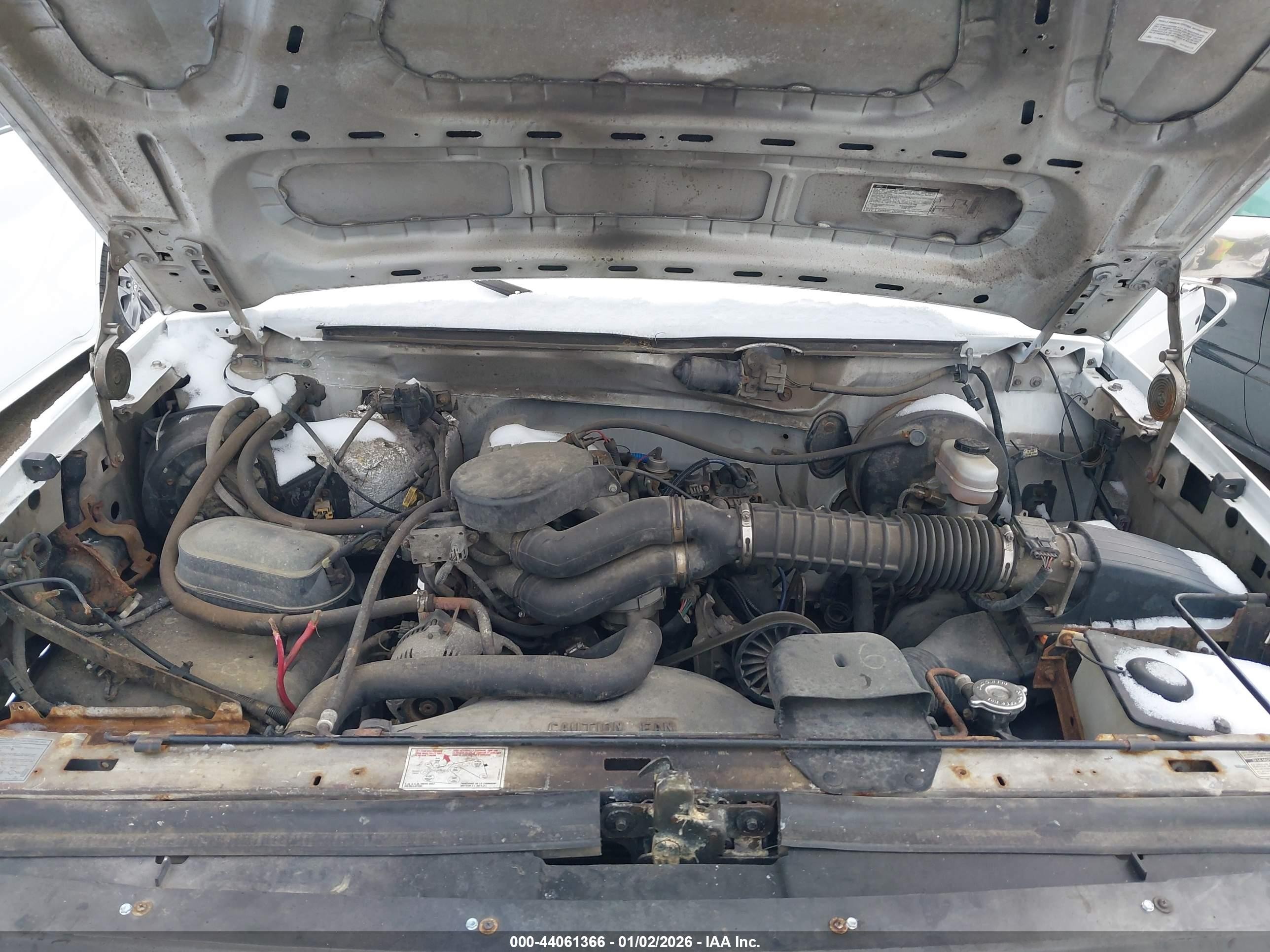 1996 Ford F250   Белый vin: 1FTHF25H5TLB52466
