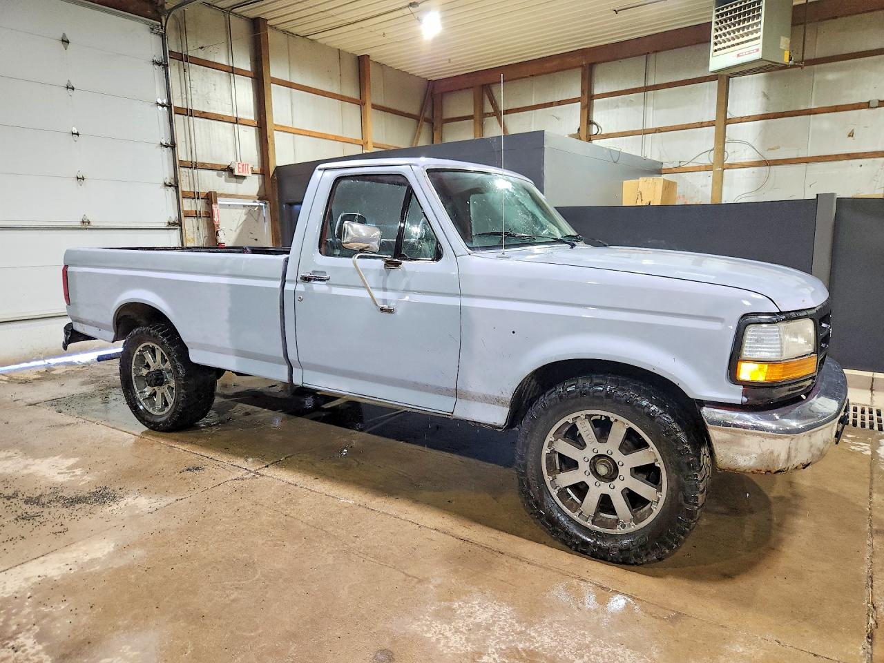 1992 Ford F250 Gray vin: 1FTHF25H7NNA27489