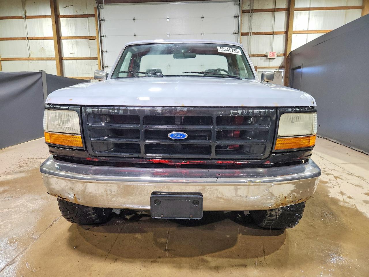 1992 Ford F250 Gray vin: 1FTHF25H7NNA27489