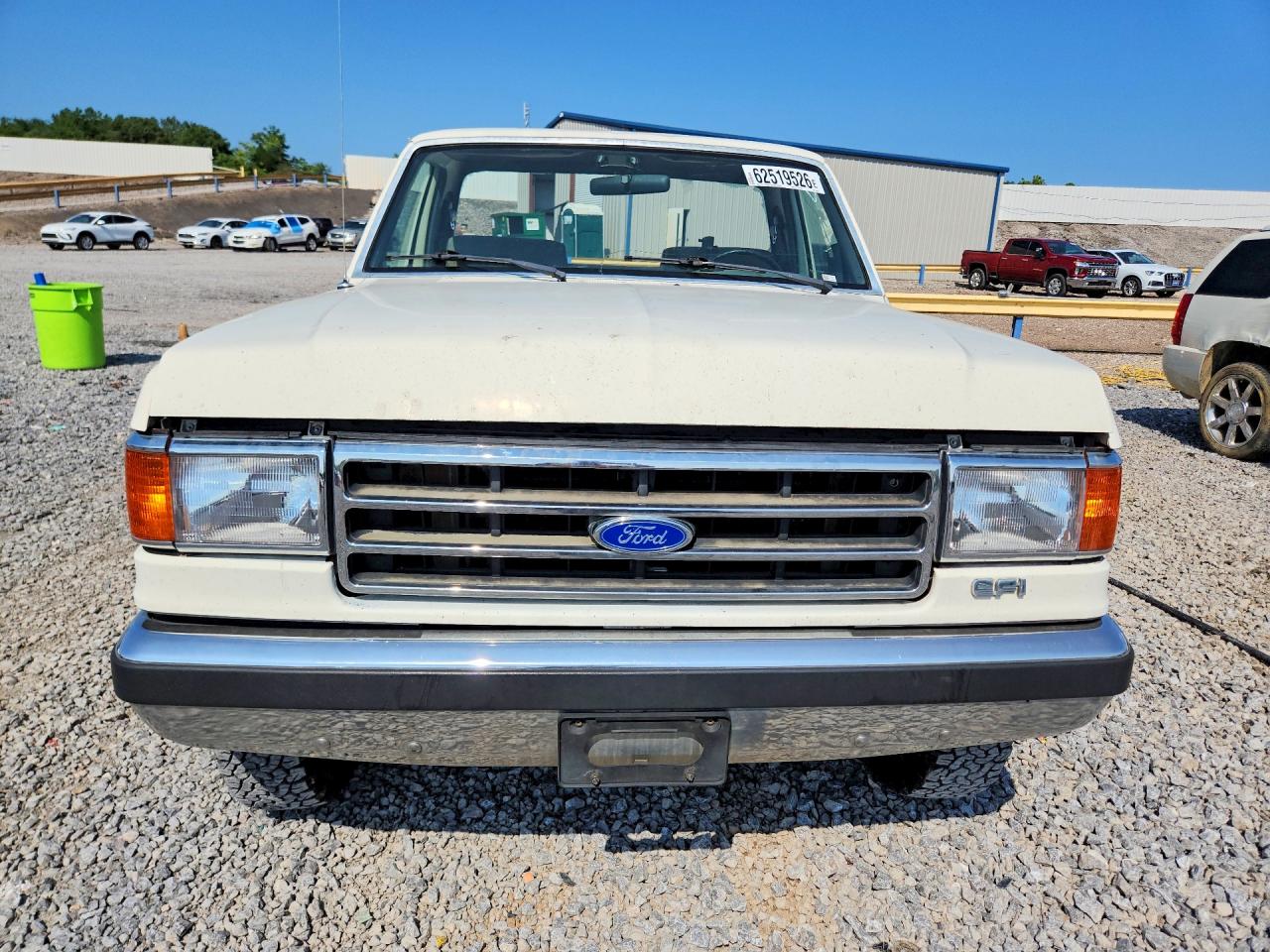 1989 Ford F250 White vin: 1FTHF25H9KLB21509
