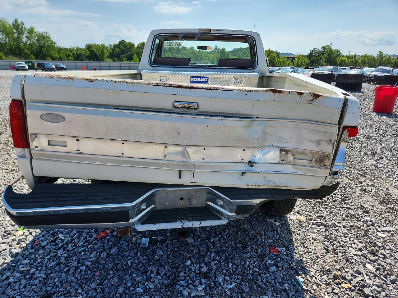 1989 Ford F250 White vin: 1FTHF25H9KLB21509