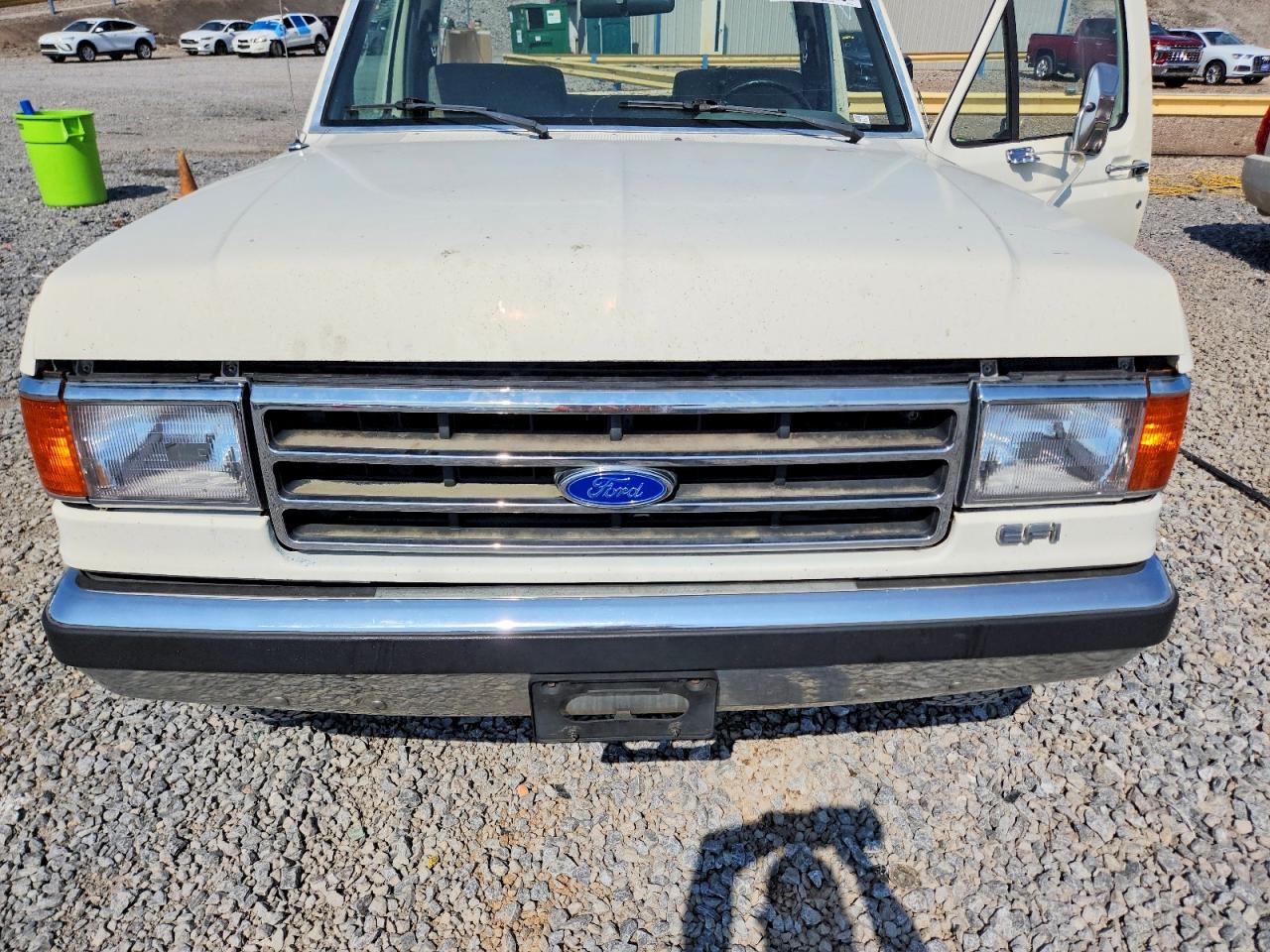 1989 Ford F250 White vin: 1FTHF25H9KLB21509
