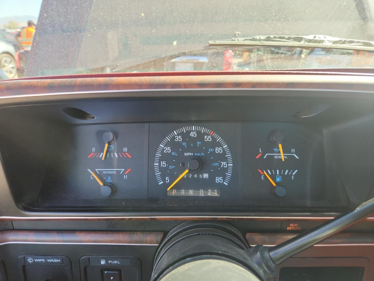 1987 Ford F250 Gray vin: 1FTHF25L6HPA75000