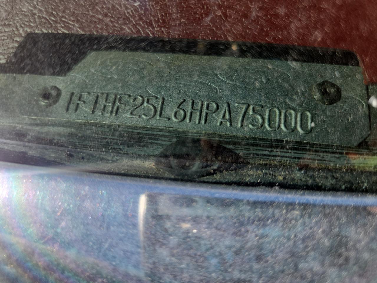 1987 Ford F250 Gray vin: 1FTHF25L6HPA75000