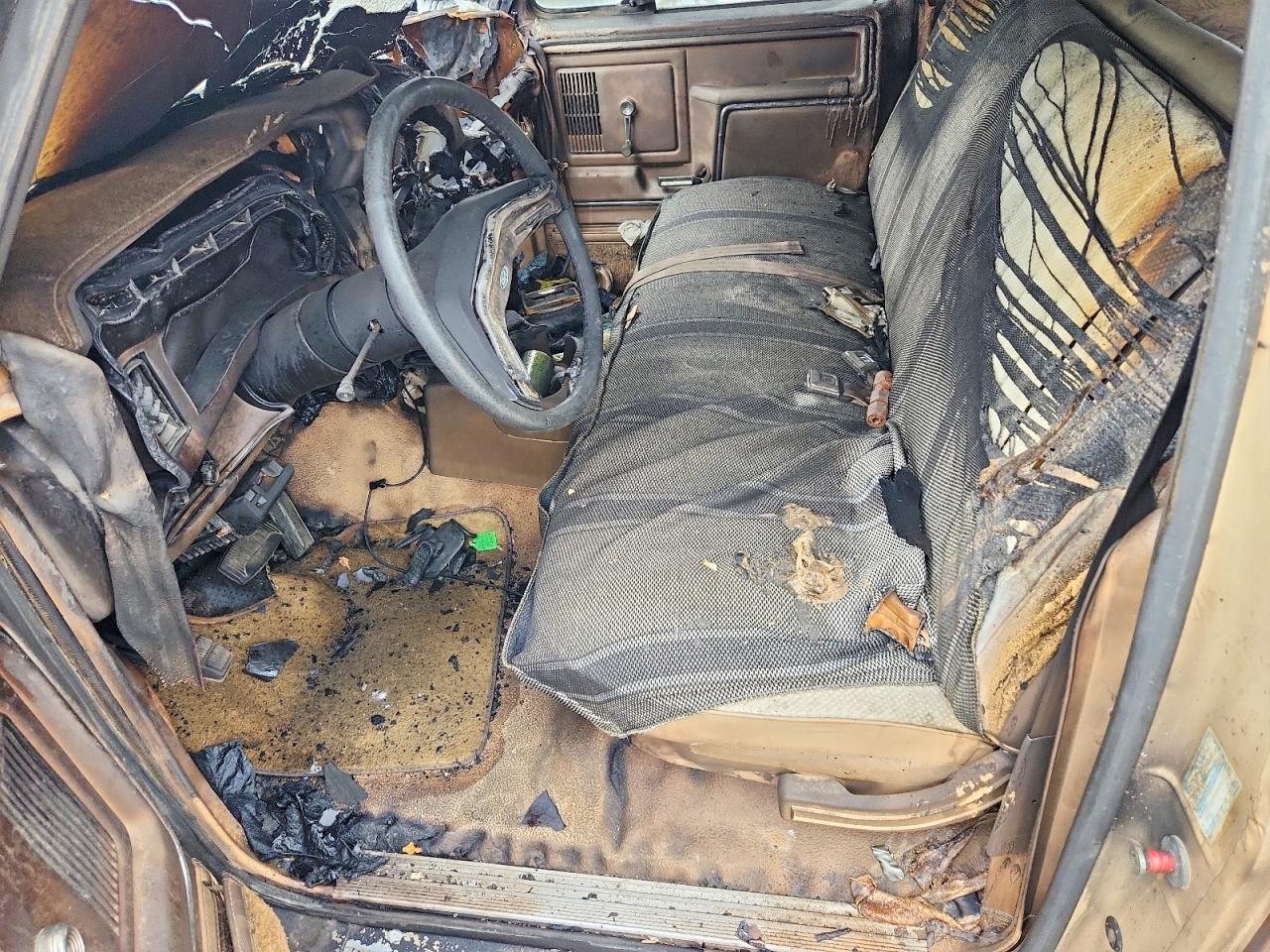 1985 Ford F250 Tan vin: 1FTHF25L9FKA94554