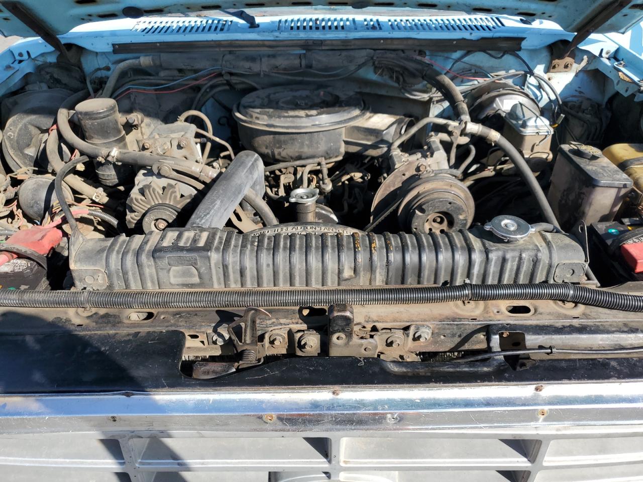 1983 Ford F250 Blue vin: 1FTHF2615DPA99988