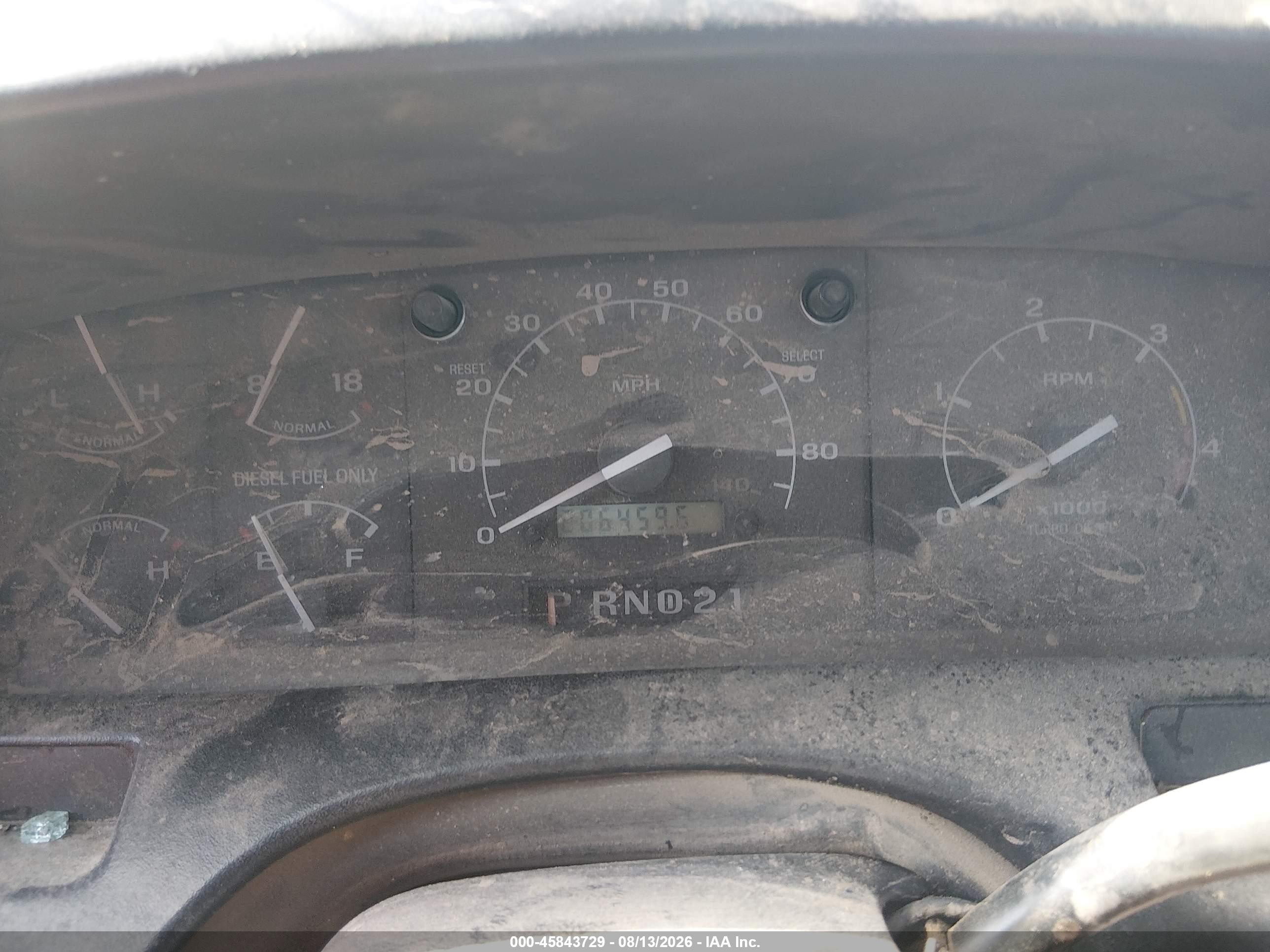 1996 Ford F250   Белый vin: 1FTHF26F4TEA77695