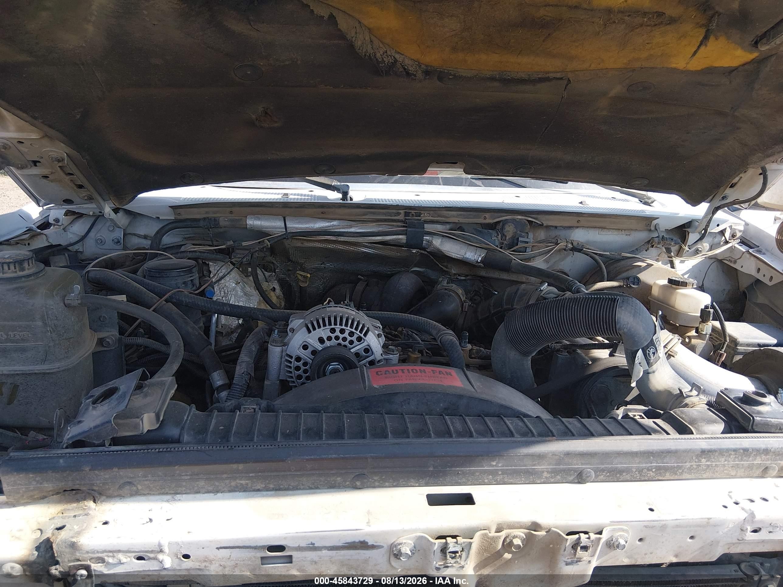 1996 Ford F250   Белый vin: 1FTHF26F4TEA77695